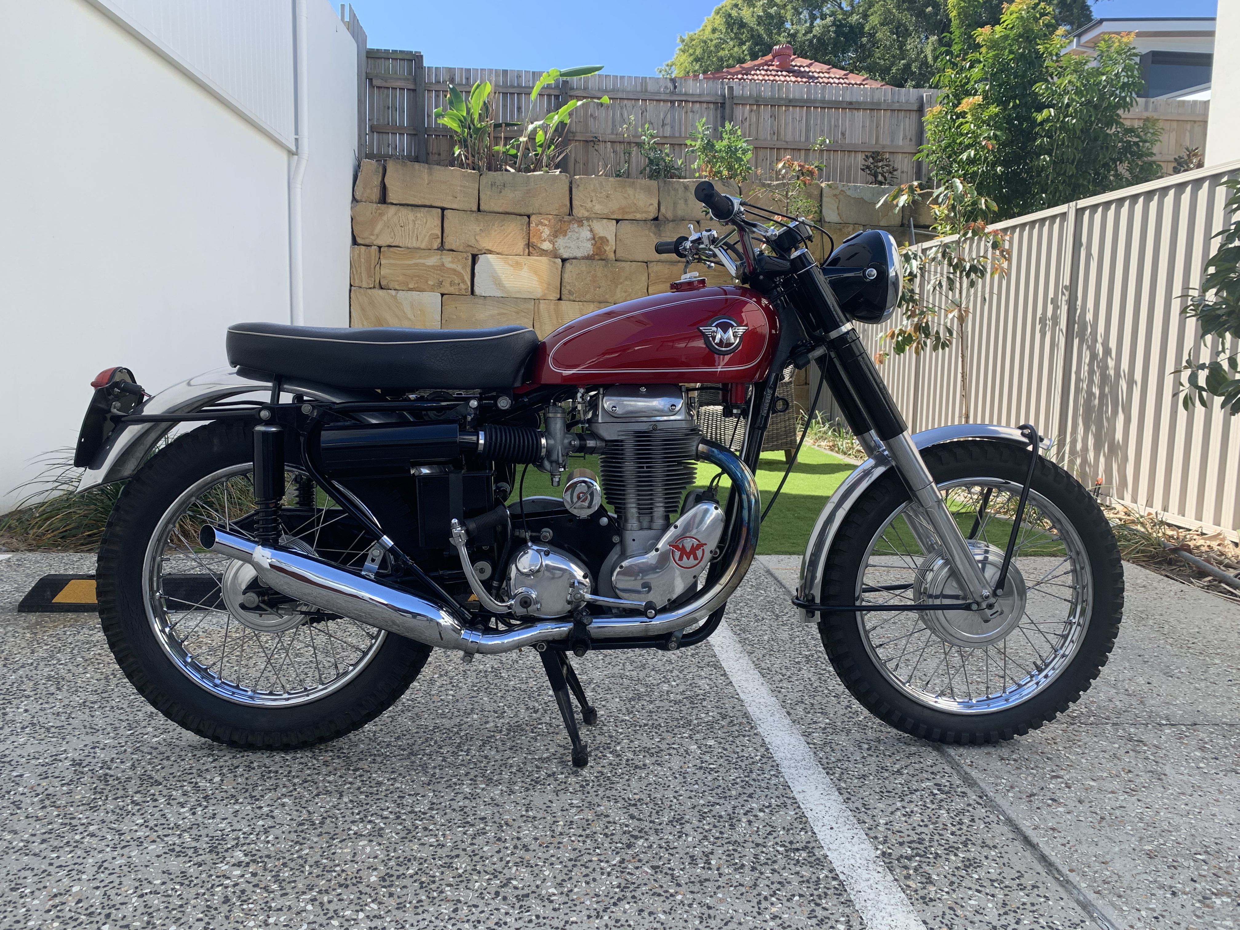 1960 MATCHLESS TYPHOON G80TCS 600CC ROAD