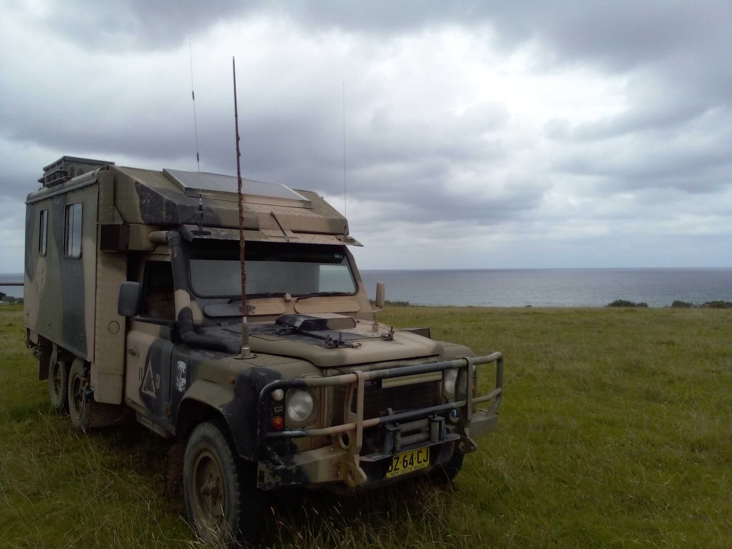 1997 LAND ROVER 6X6 PERENTE CAMPER 