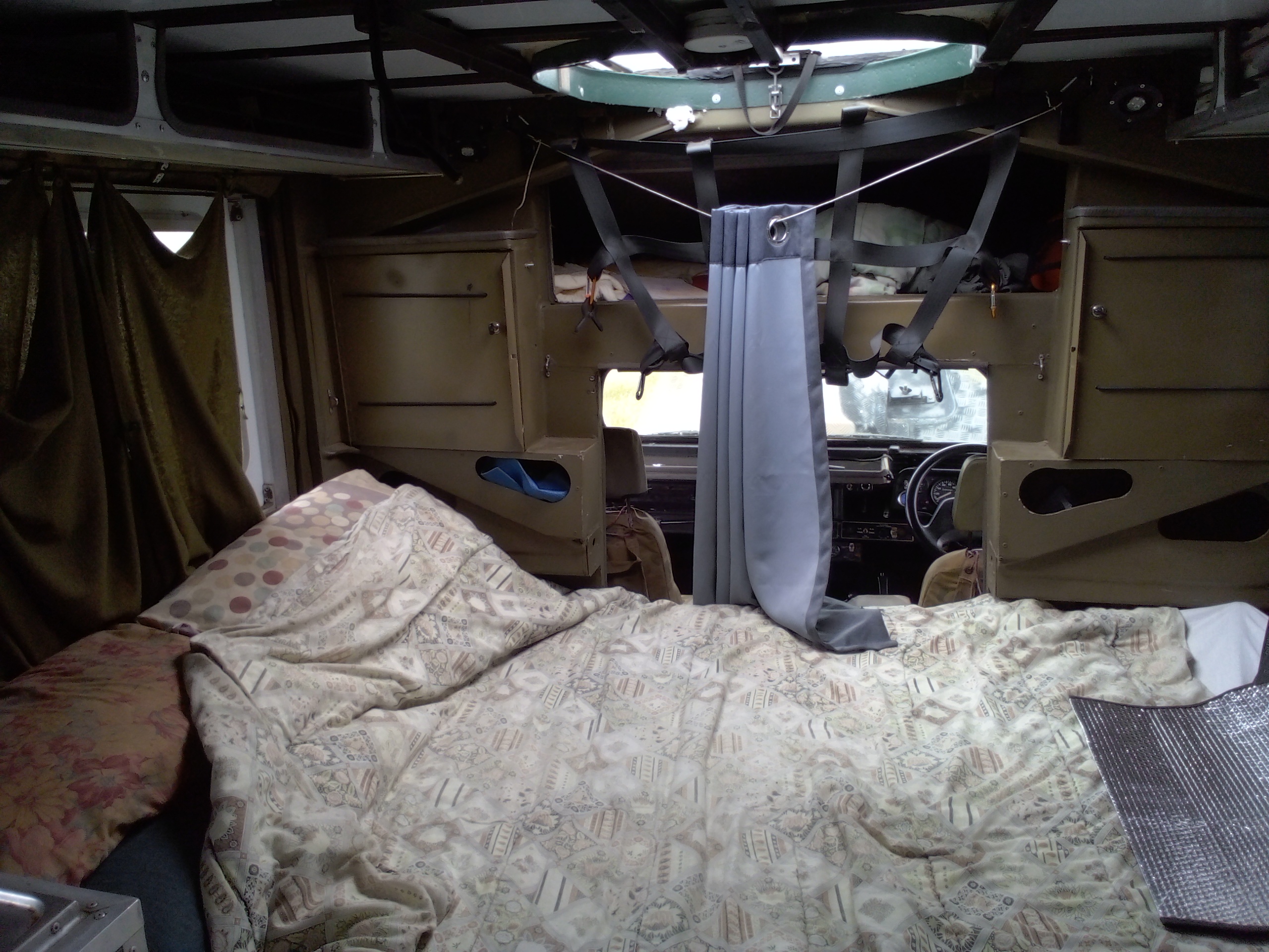 1997 LAND ROVER 6X6 PERENTE CAMPER 