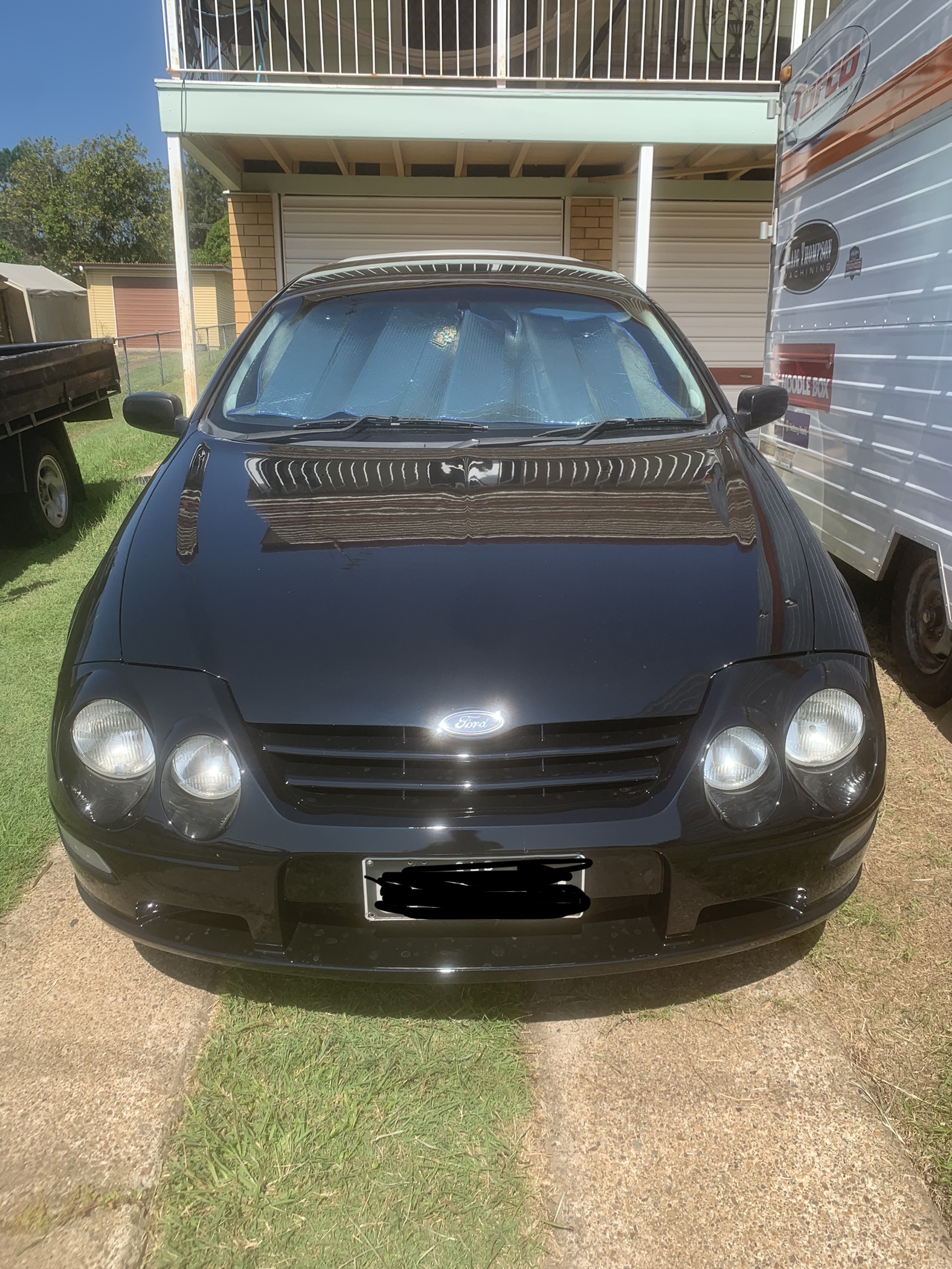 2001 FORD FALCON AUII XR8 PURSUIT 4 SP AUTOMATIC UTILITY