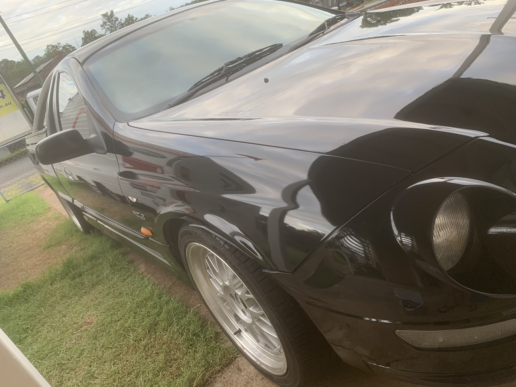 2001 FORD FALCON AUII XR8 PURSUIT 4 SP AUTOMATIC UTILITY