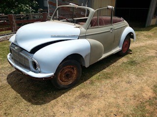 1950 MORRIS MINOR LOW LIGHT CONVERTIBLE