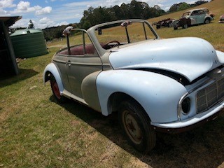 1950 MORRIS MINOR LOW LIGHT CONVERTIBLE