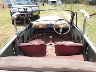 1950 MORRIS MINOR LOW LIGHT CONVERTIBLE