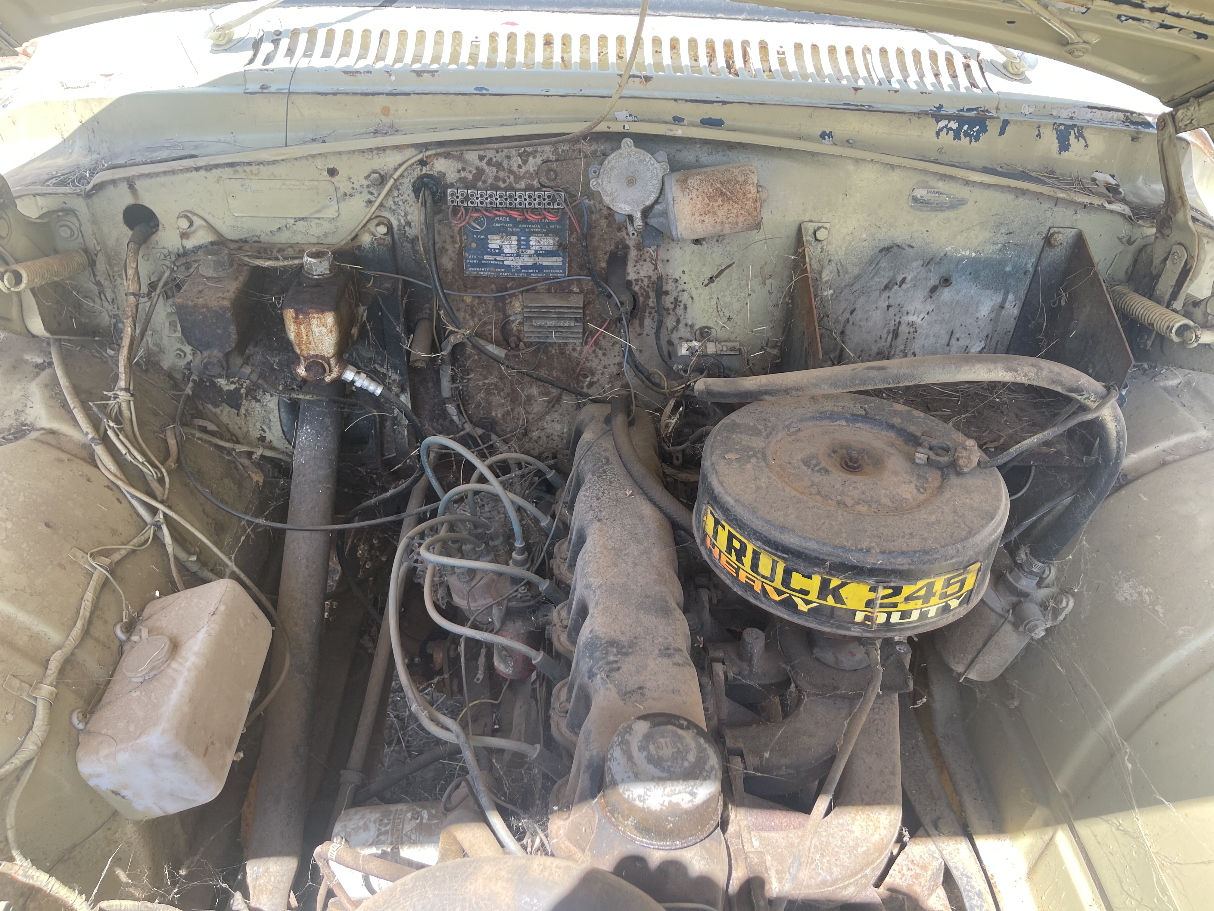 1974 DODGE AT4 TRAY