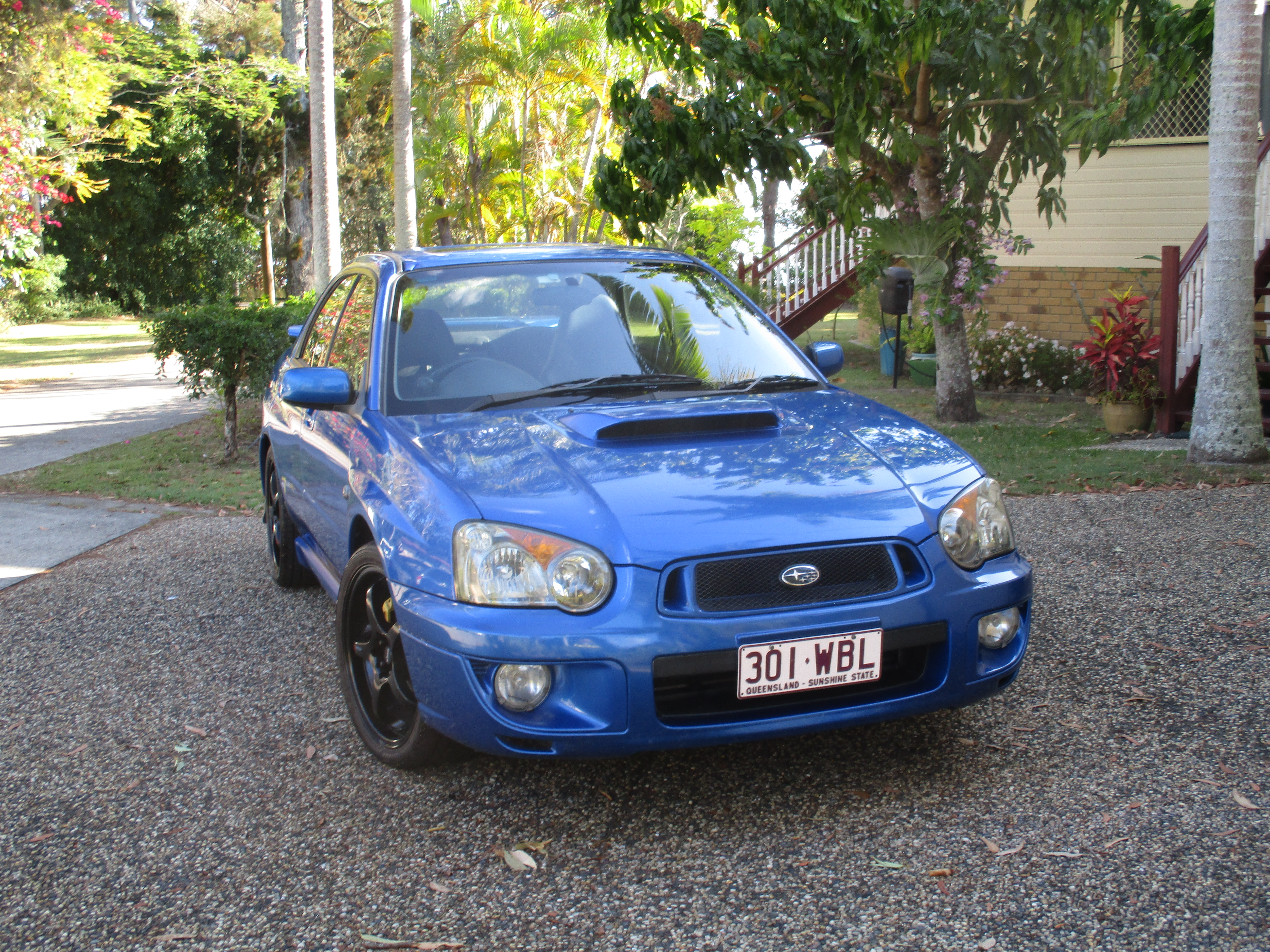 2004 SUBARU IMPREZA MY04 WRX CLUB SPEC EVO 7 5 SP MANUAL 4D SEDAN