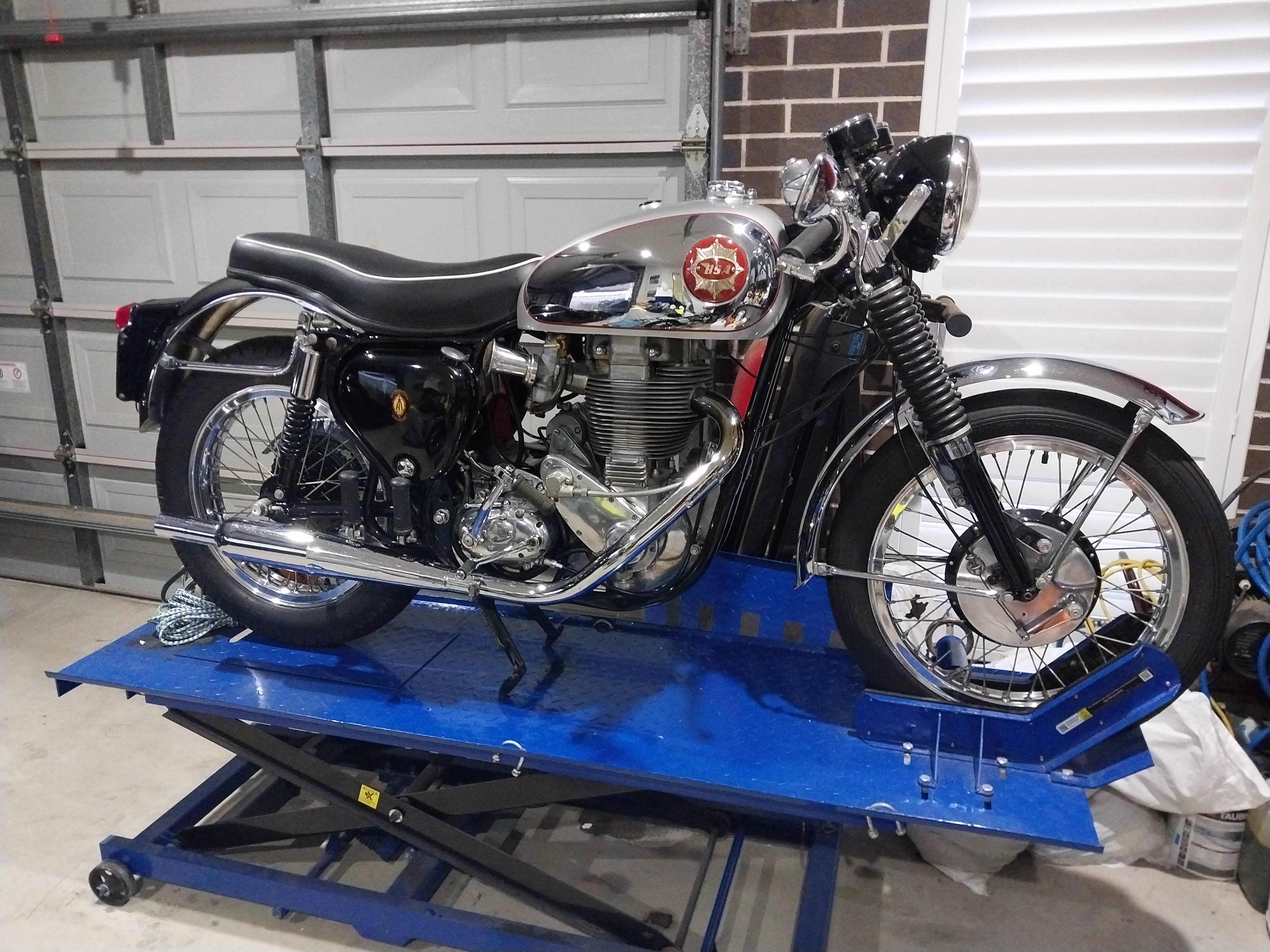 1958 BSA DBD 34 GOLD STAR CAFE RACER