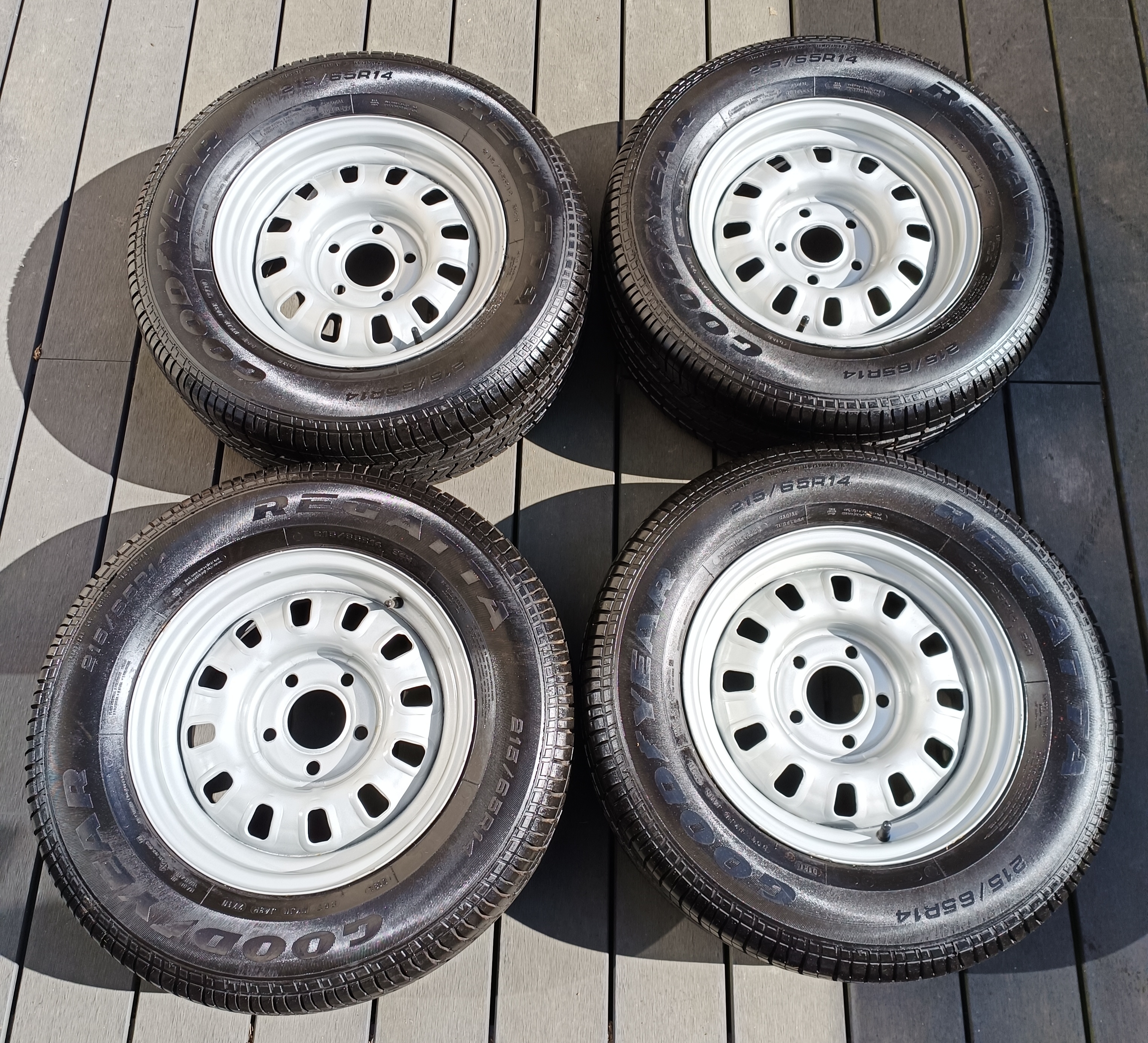 FORD FALCON GT/MUSTANG ORIGINAL 12 SLOT WHEELS