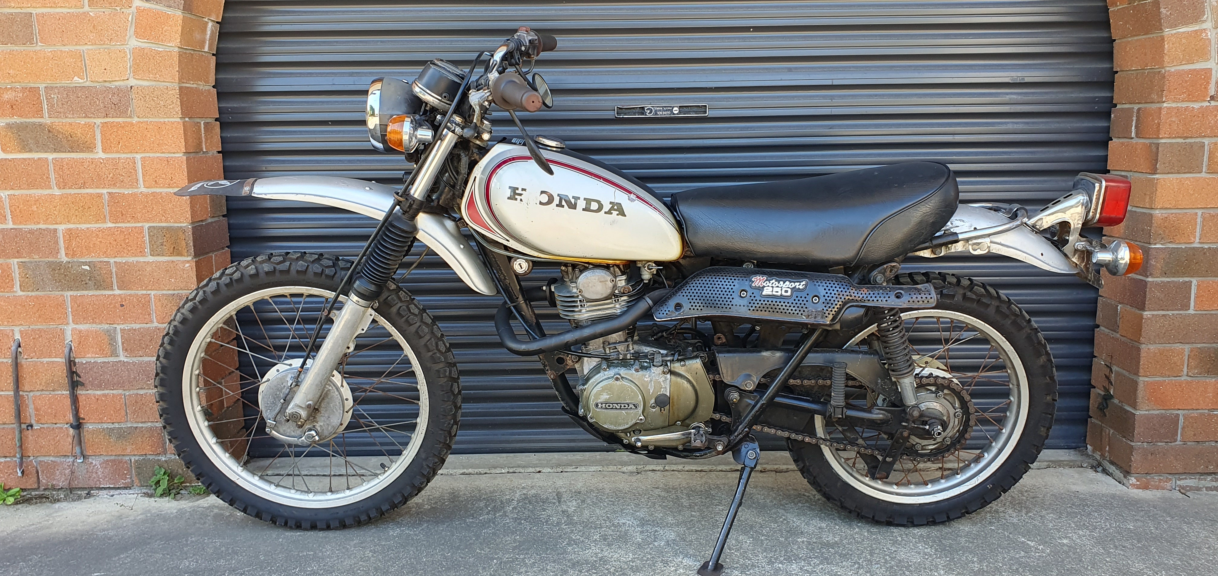 1972 HONDA XL250 BIG BORE ROAD
