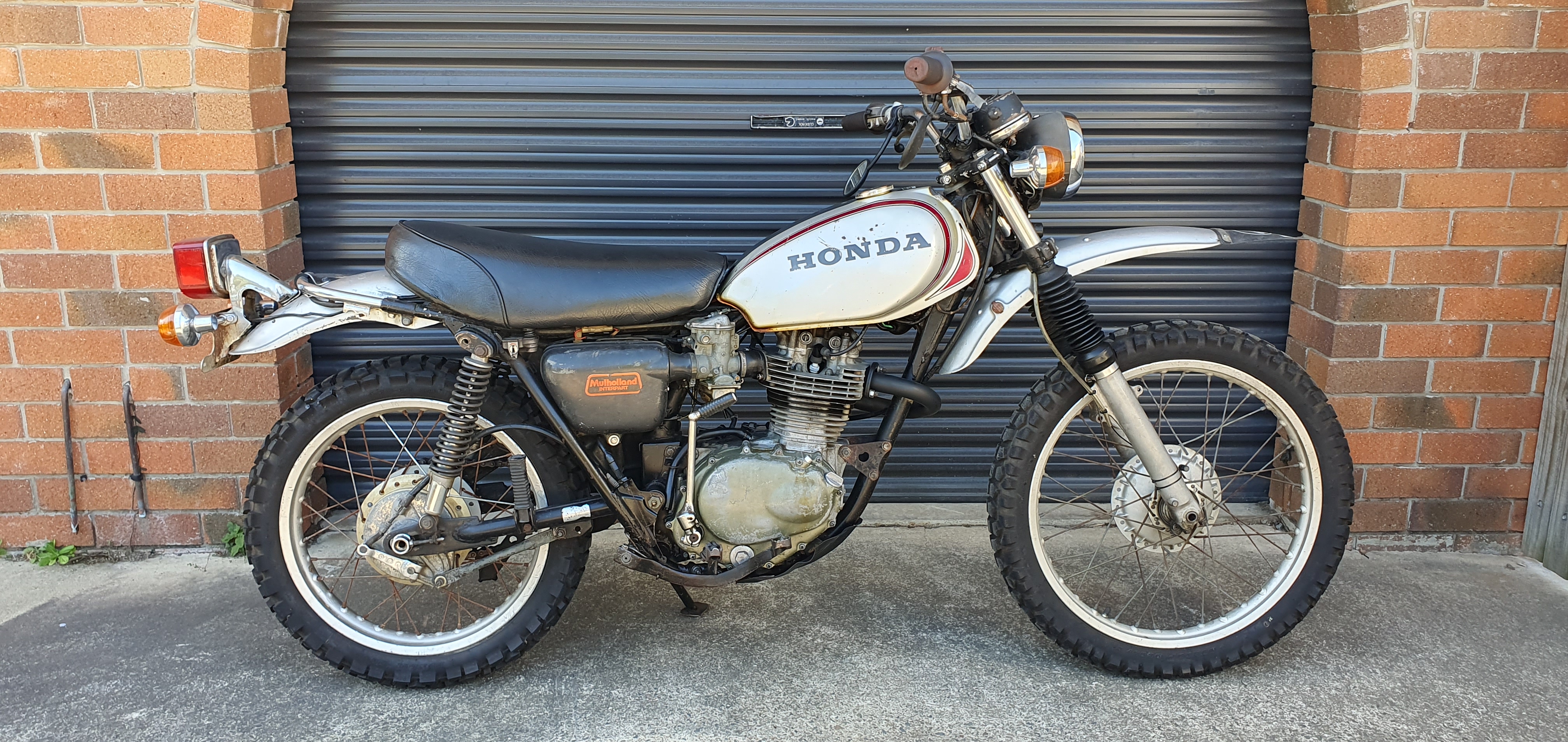 1972 HONDA XL250 BIG BORE ROAD