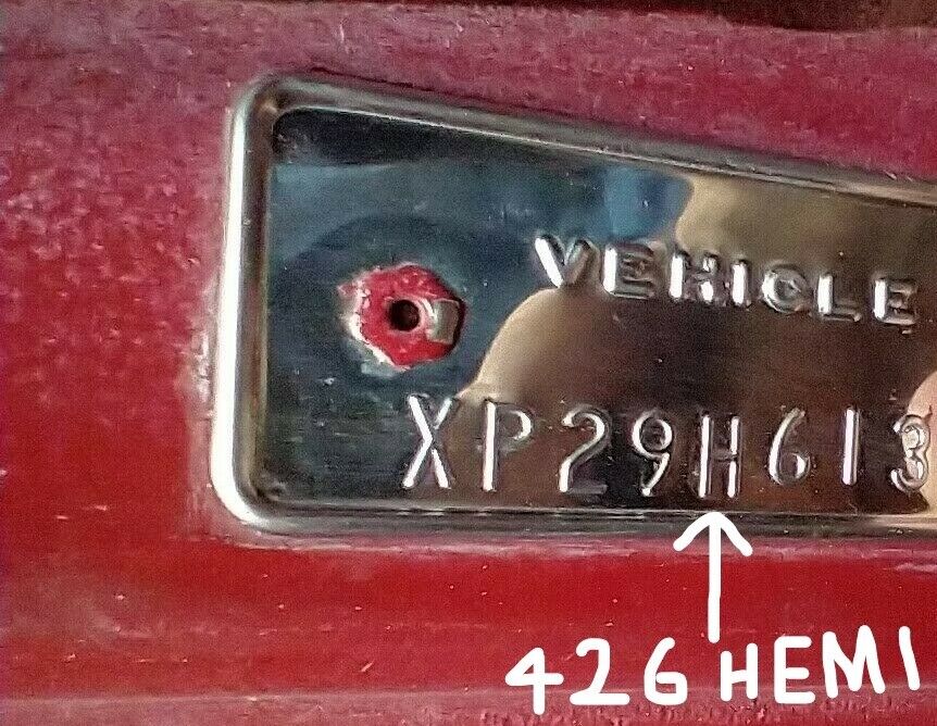 1966 DODGE CHARGER 426 HEMI 