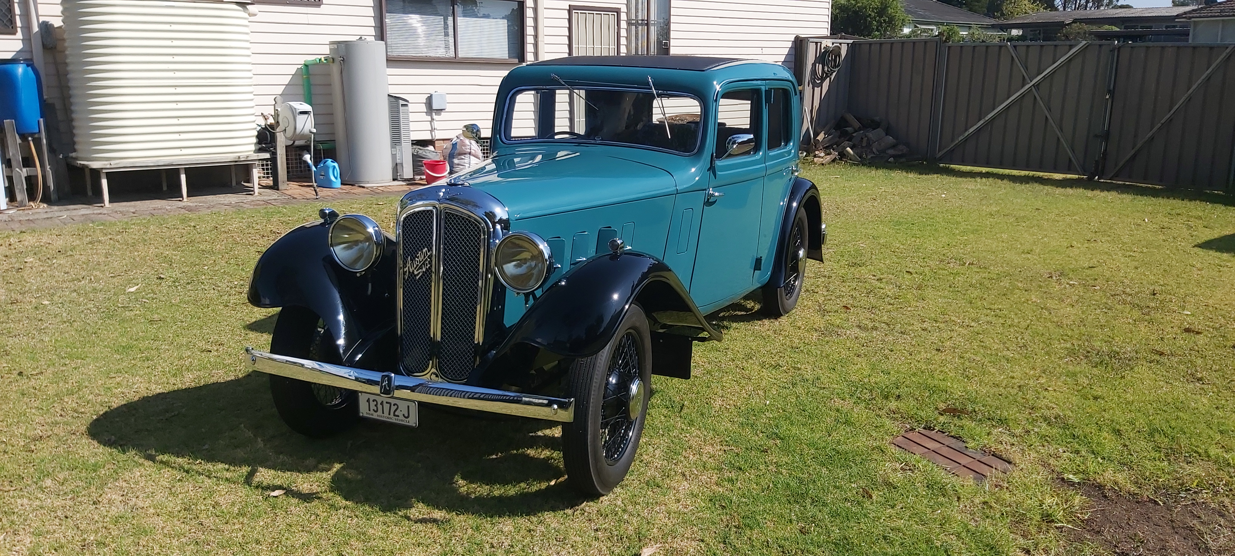 1934 AUSTIN KEMPTON 12/6 SPORTS SALOON