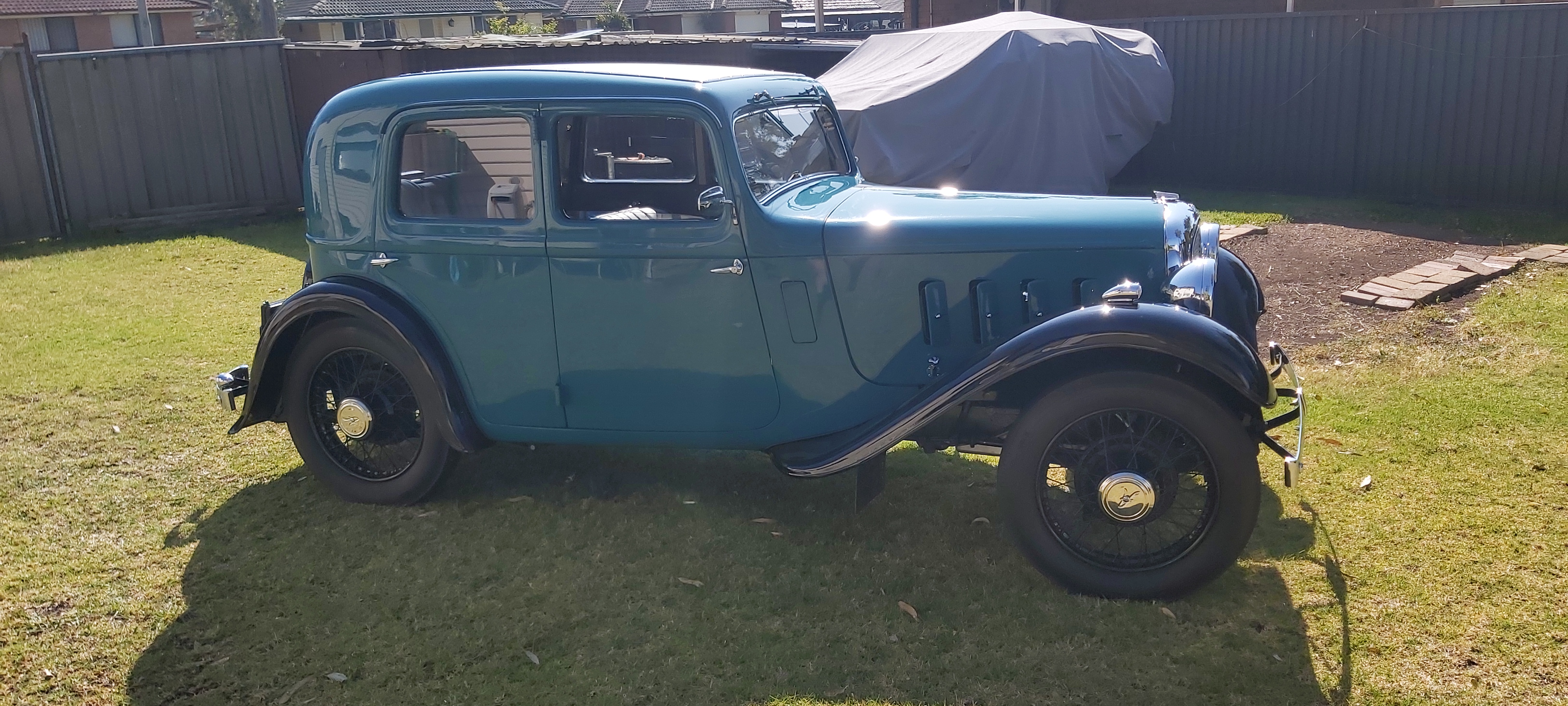1934 AUSTIN KEMPTON 12/6 SPORTS SALOON