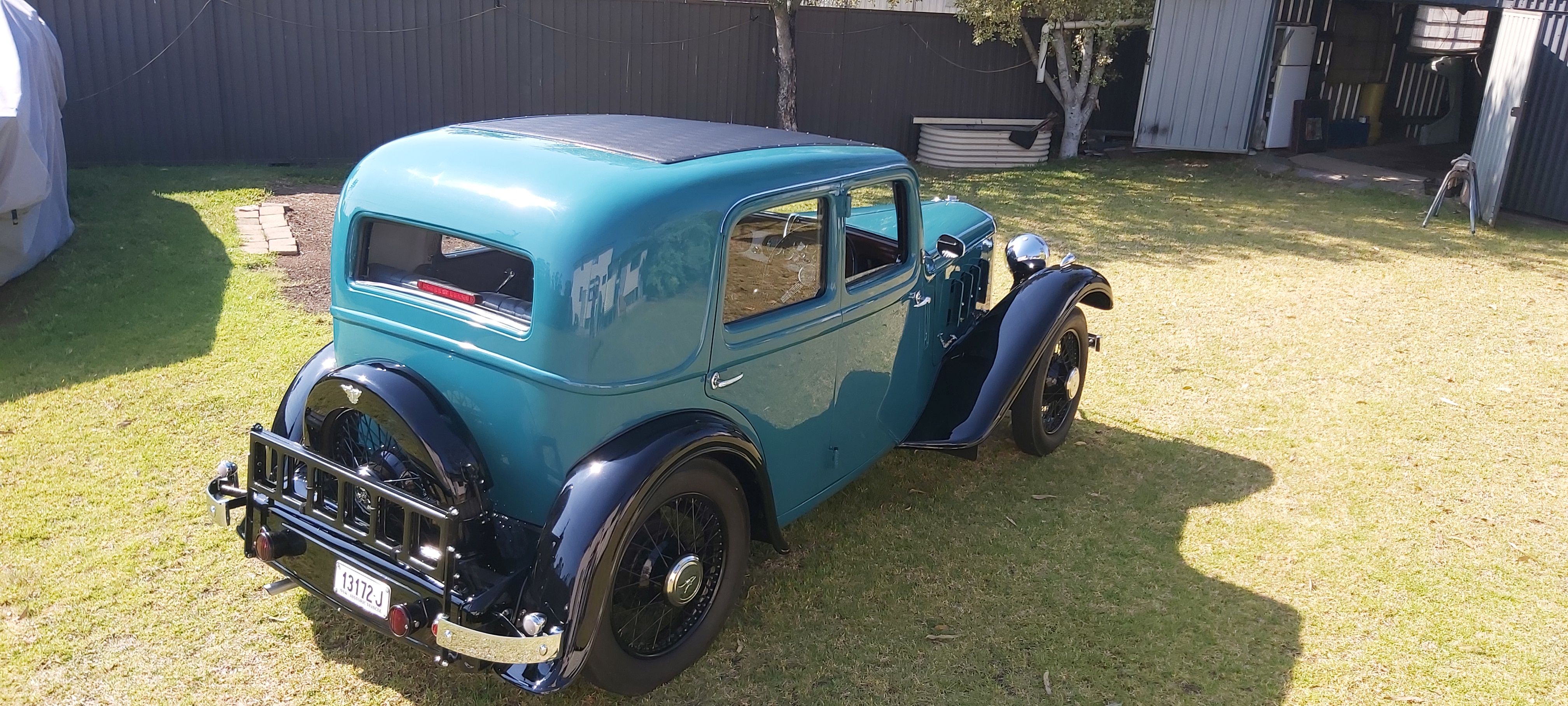 1934 AUSTIN KEMPTON 12/6 SPORTS SALOON