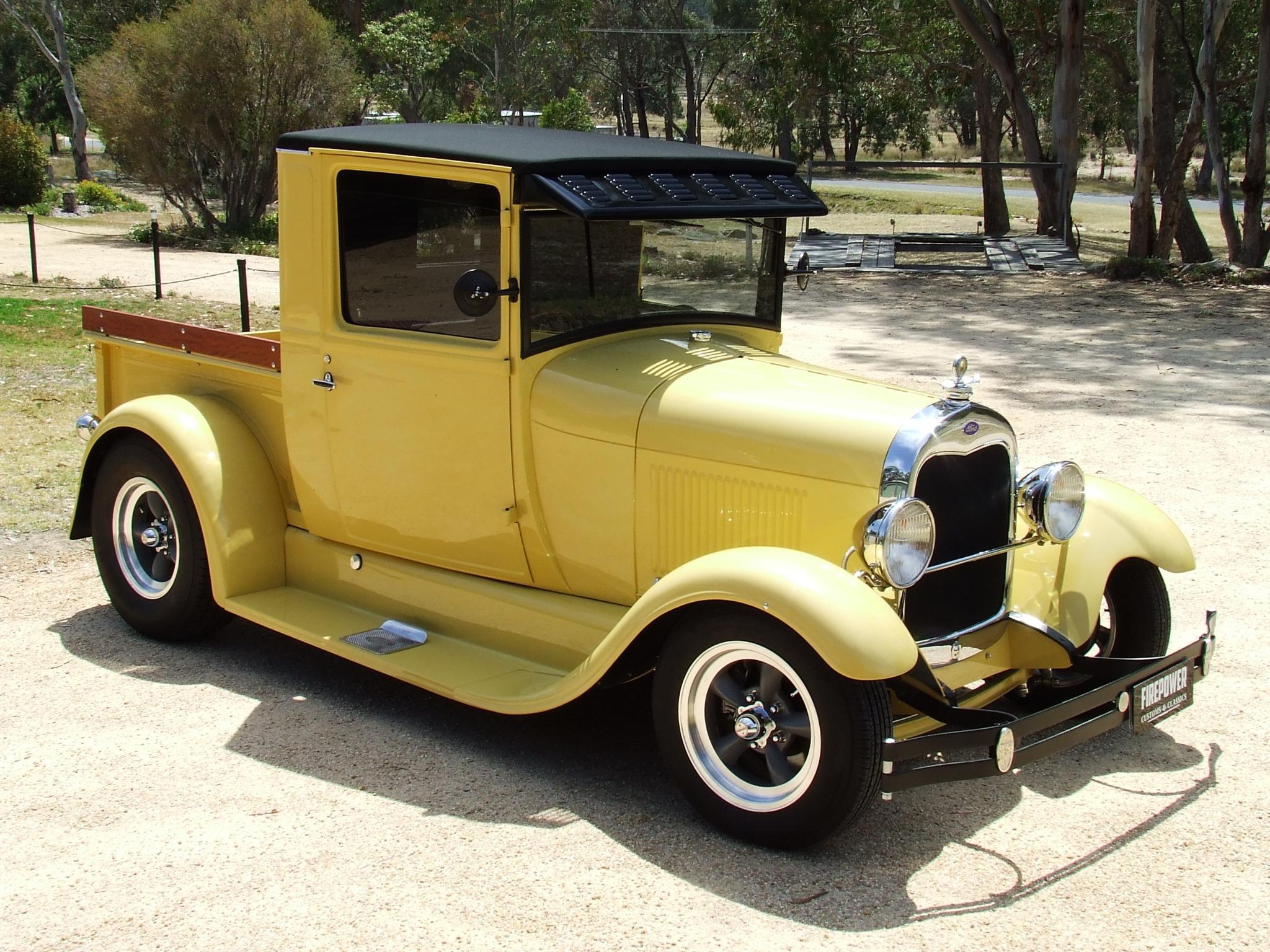 1924-1938 DODGE, CHEV, FORD CLOSED CAB SEDAN, UTE OR COUPE
