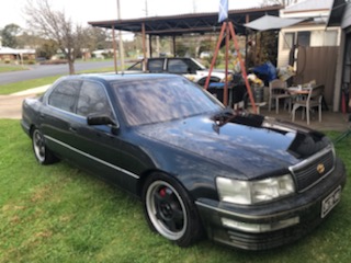 1990 TOYOTA CELSIOR 4D SEDAN 