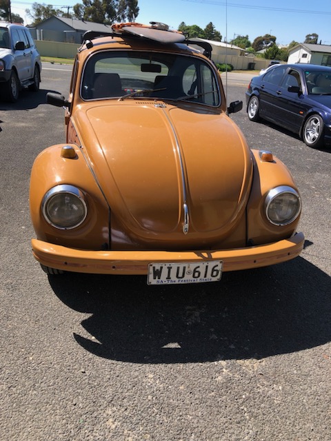 1972 VOLKSWAGEN 1600 SUPER BUG S 4 SP MANUAL 2D SEDAN
