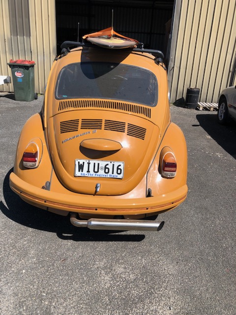 1972 VOLKSWAGEN 1600 SUPER BUG S 4 SP MANUAL 2D SEDAN