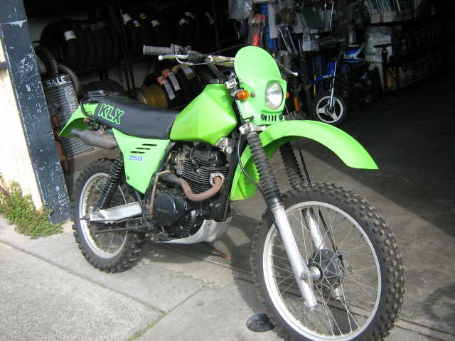 1982 Kawasaki KLX250 Enduro