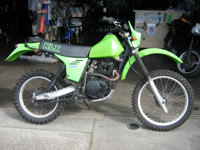 1982 Kawasaki KLX250 Enduro