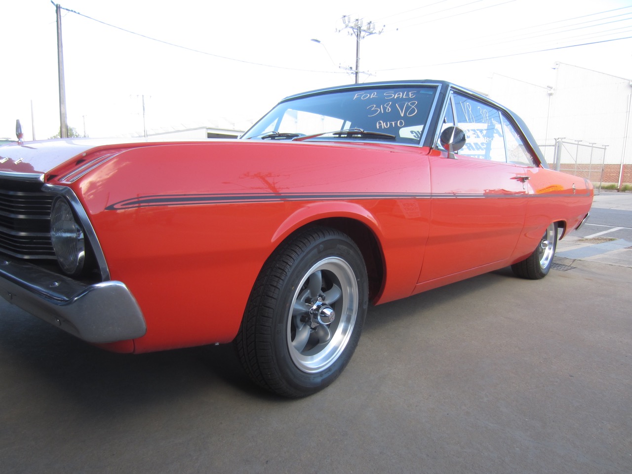 1971 CHRYSLER VALIANT VG AUTOMATIC 2D HARDTOP