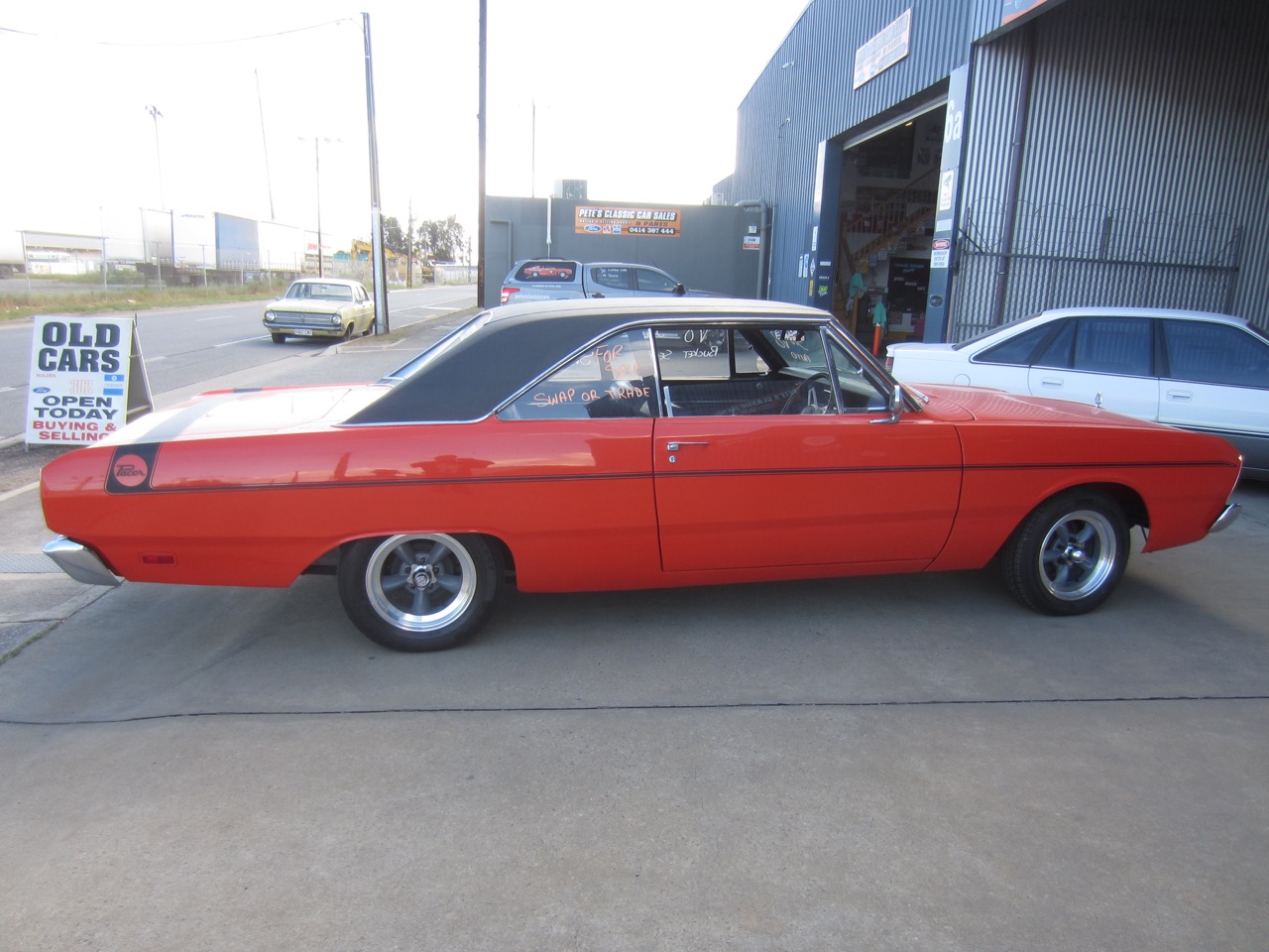 1971 CHRYSLER VALIANT VG AUTOMATIC 2D HARDTOP