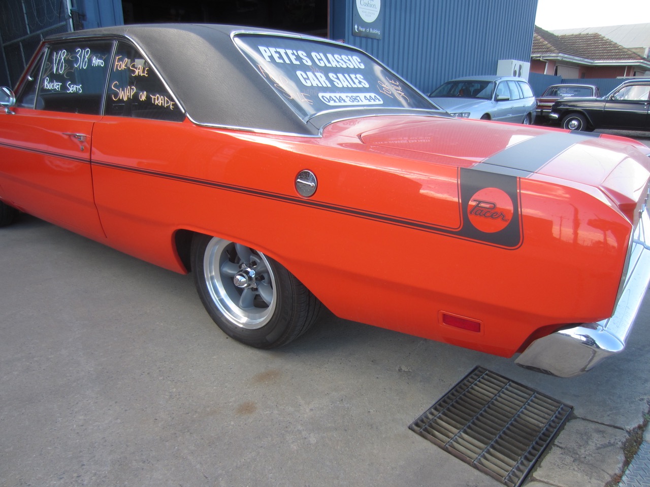 1971 CHRYSLER VALIANT VG AUTOMATIC 2D HARDTOP
