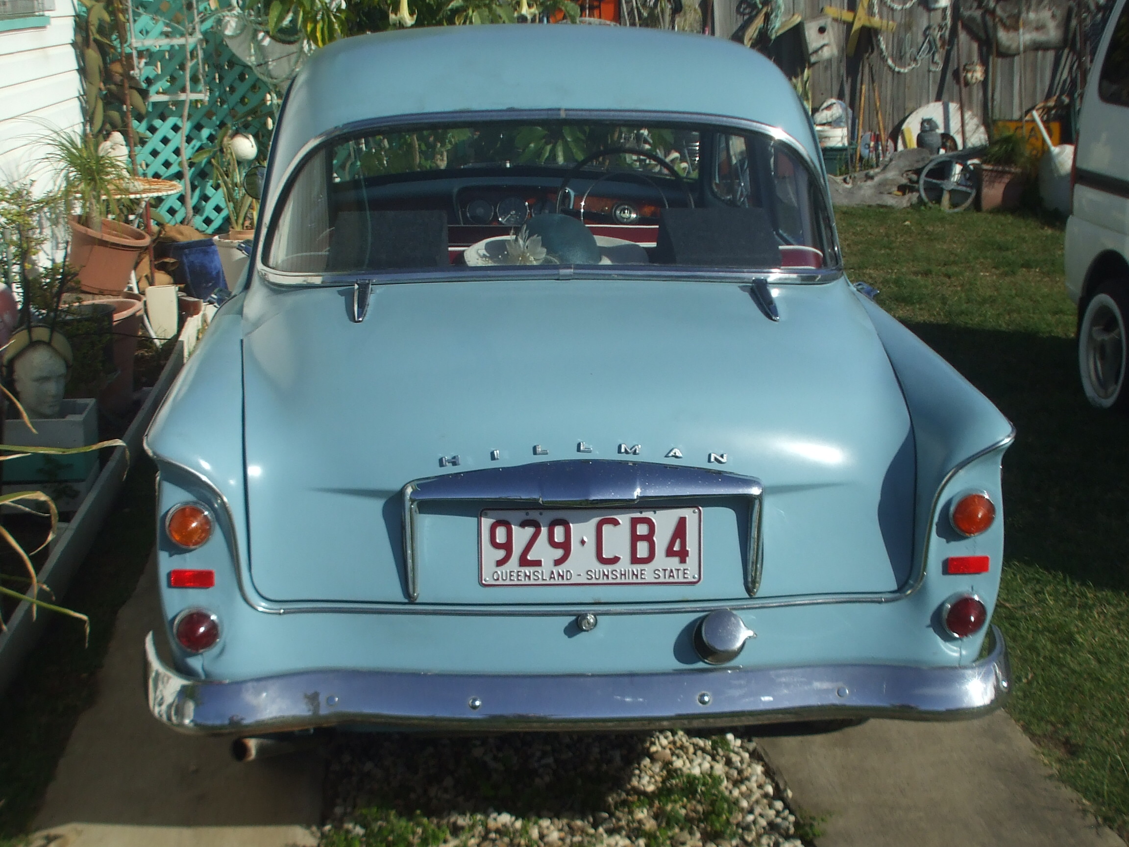 1962 HILLMAN MINX DELUXE 4 SP MANUAL 4D SEDAN