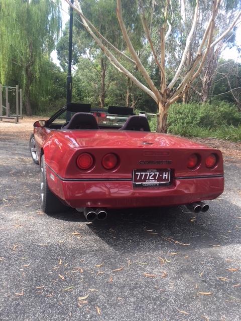 1988 CHEVROLET CORVETTE C4 CONVERTIBLE 