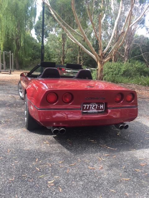 1988 CHEVROLET CORVETTE C4 CONVERTIBLE 