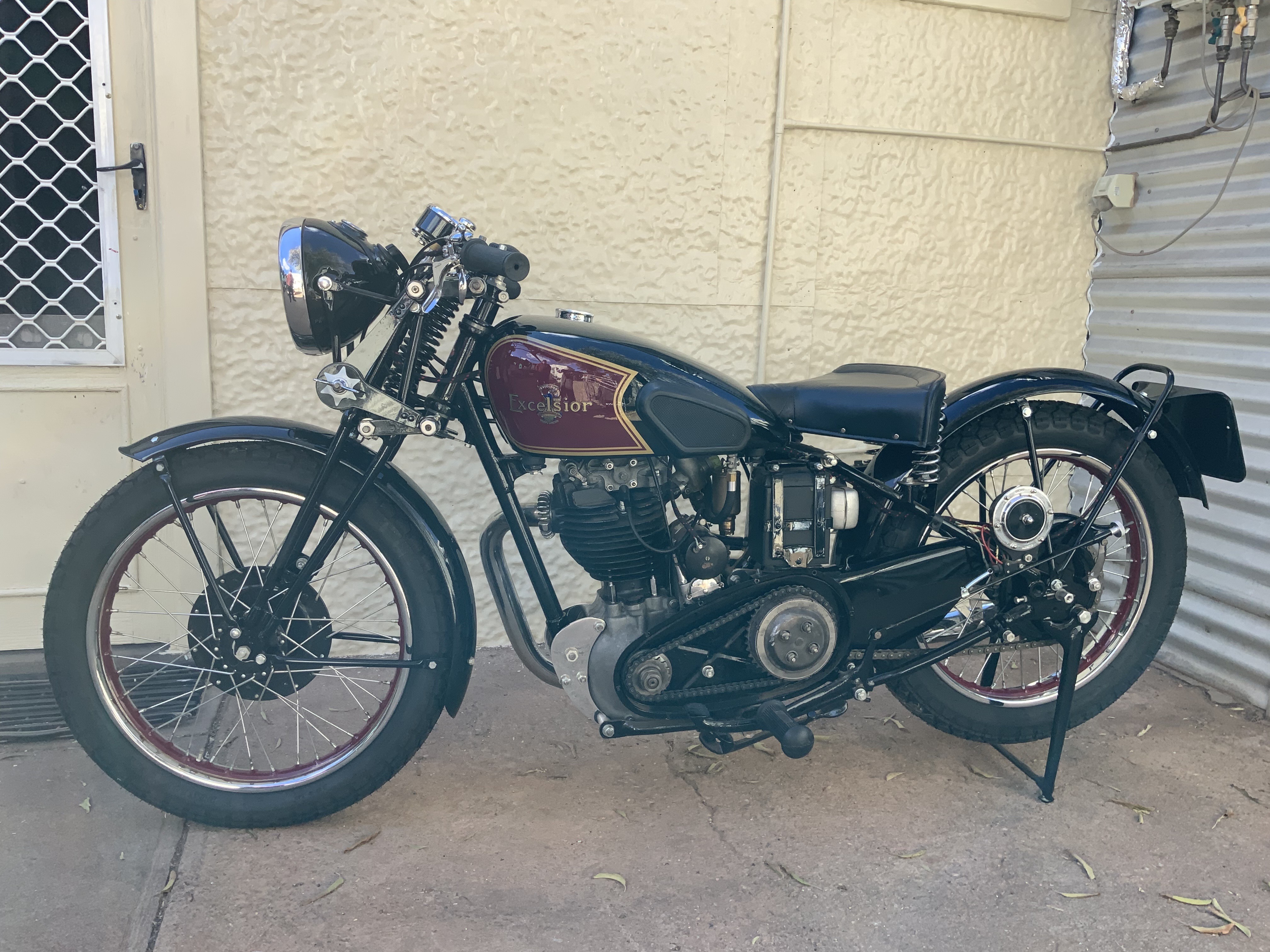 1938 EXCELSIOR MANXMAN SPECIAL 350CC ROAD
