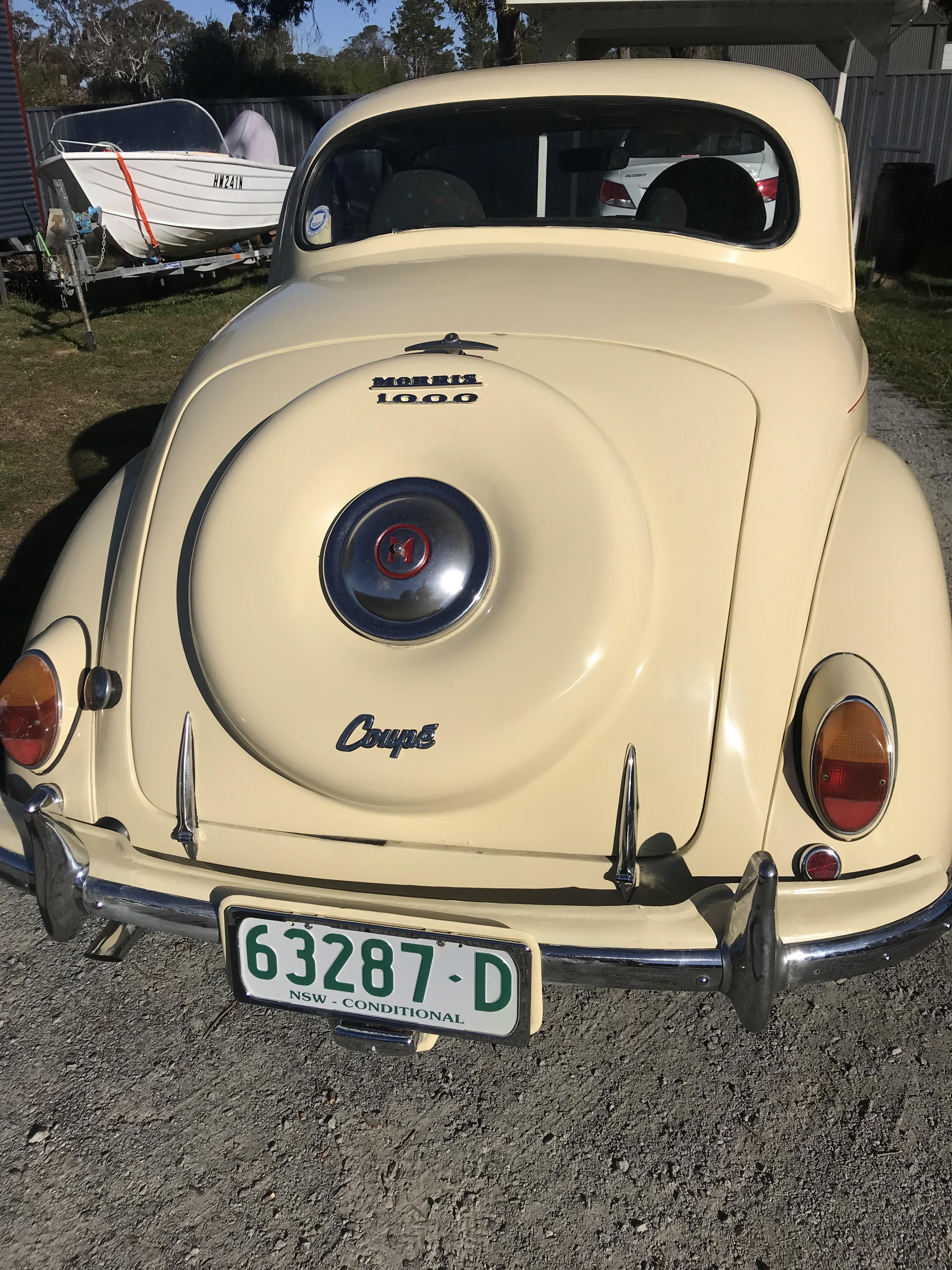 1960 MORRIS MINOR COUPE