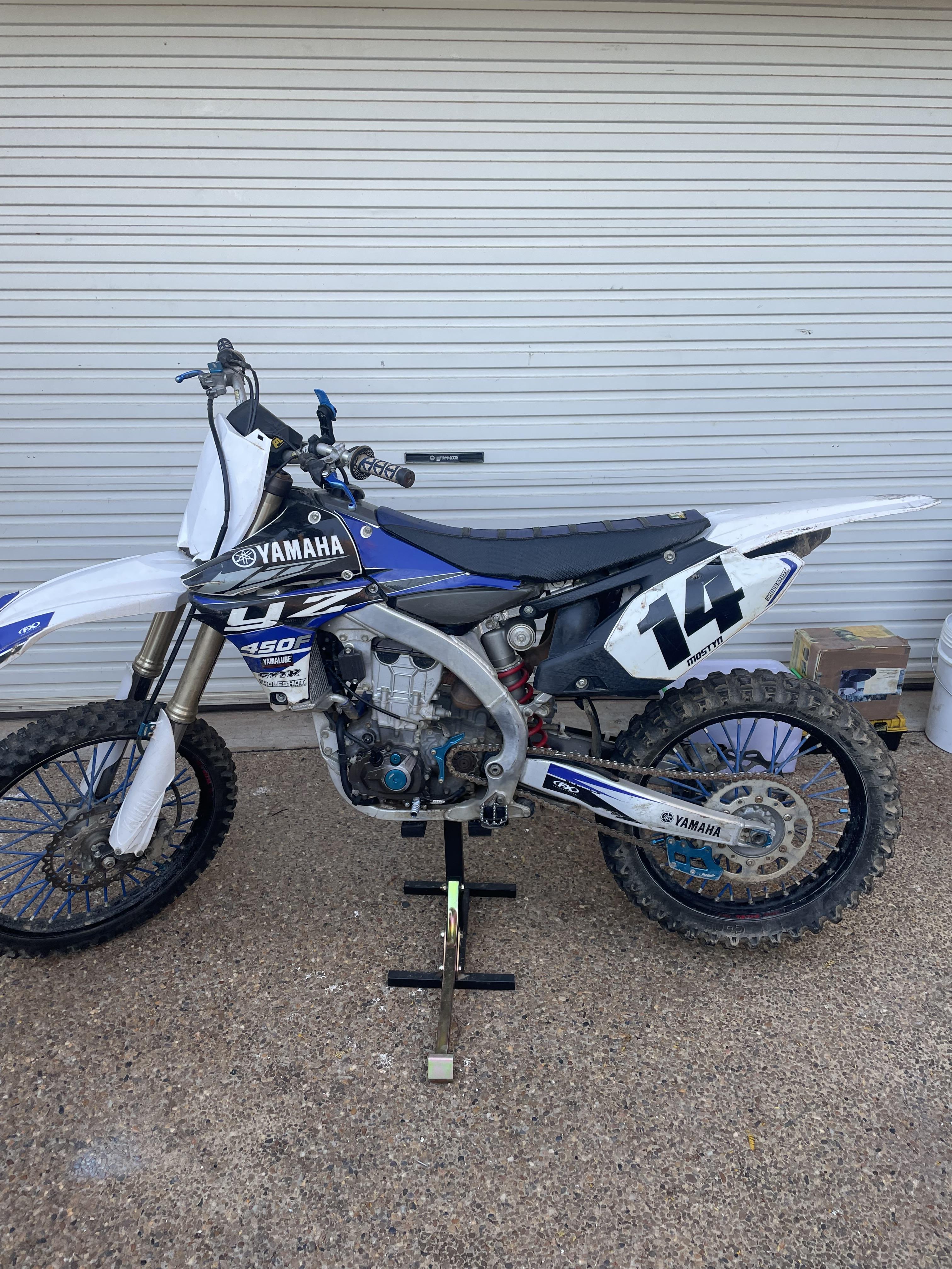 2013 YAMAHA YZ450F MOTOCROSS 