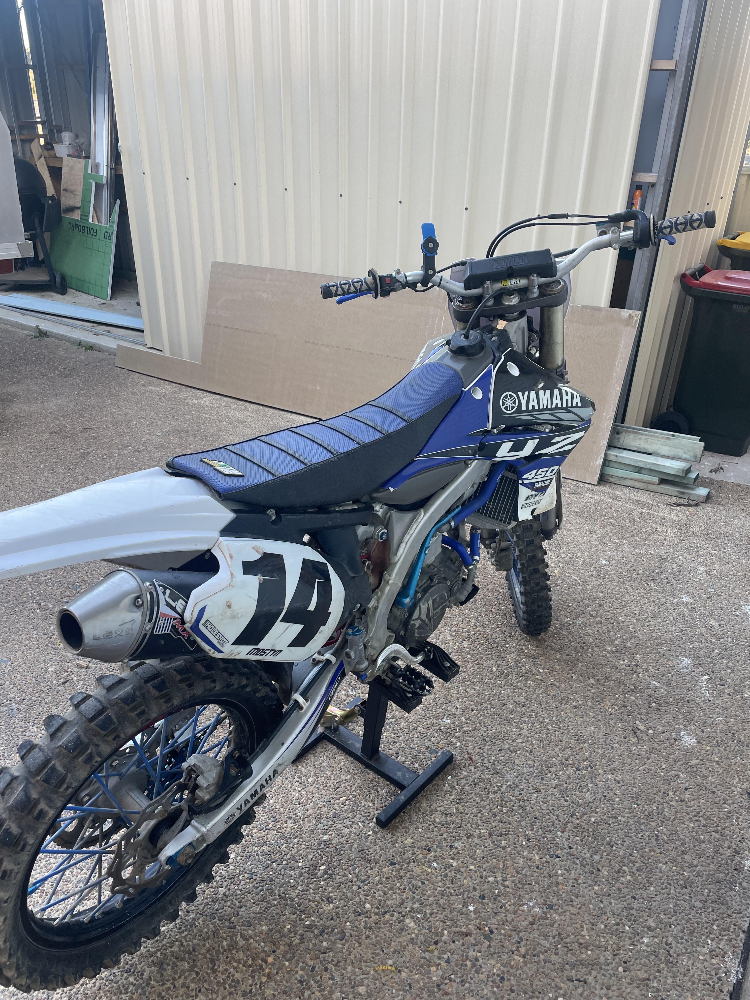2013 YAMAHA YZ450F MOTOCROSS 