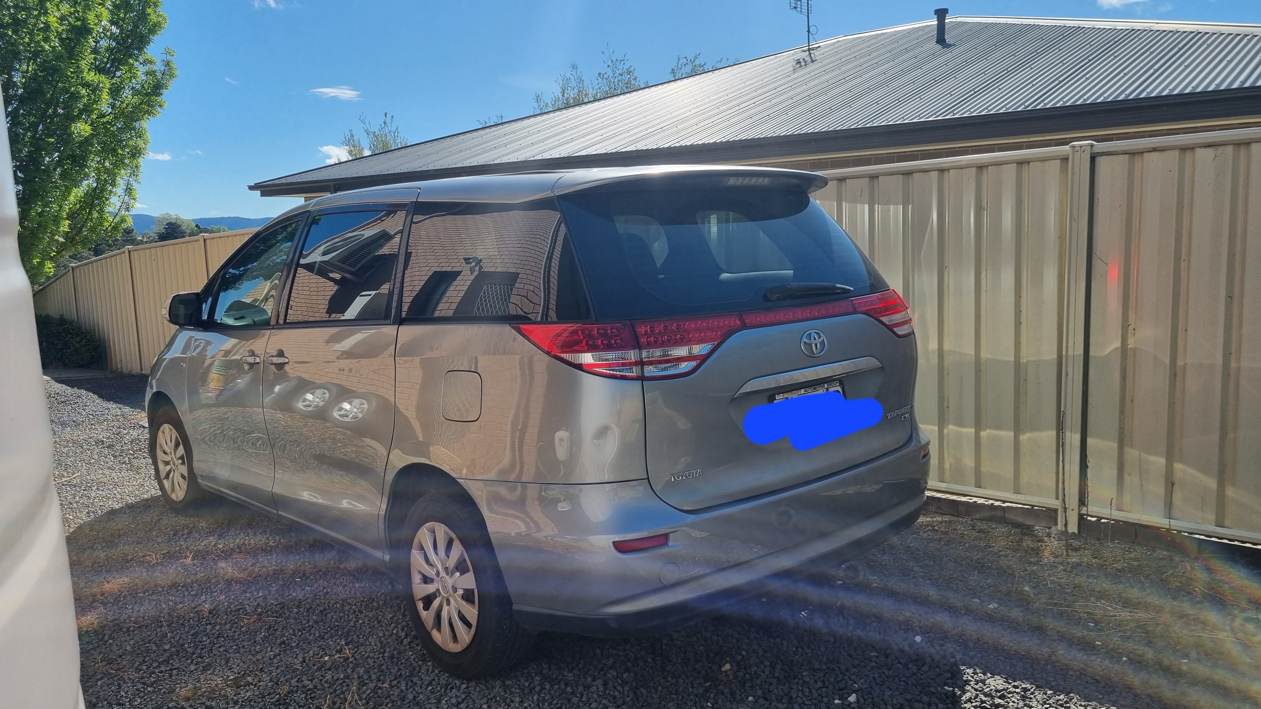 2007 TOYOTA TARAGO ACR50R GLi 4 SP AUTOMATIC 4D WAGON