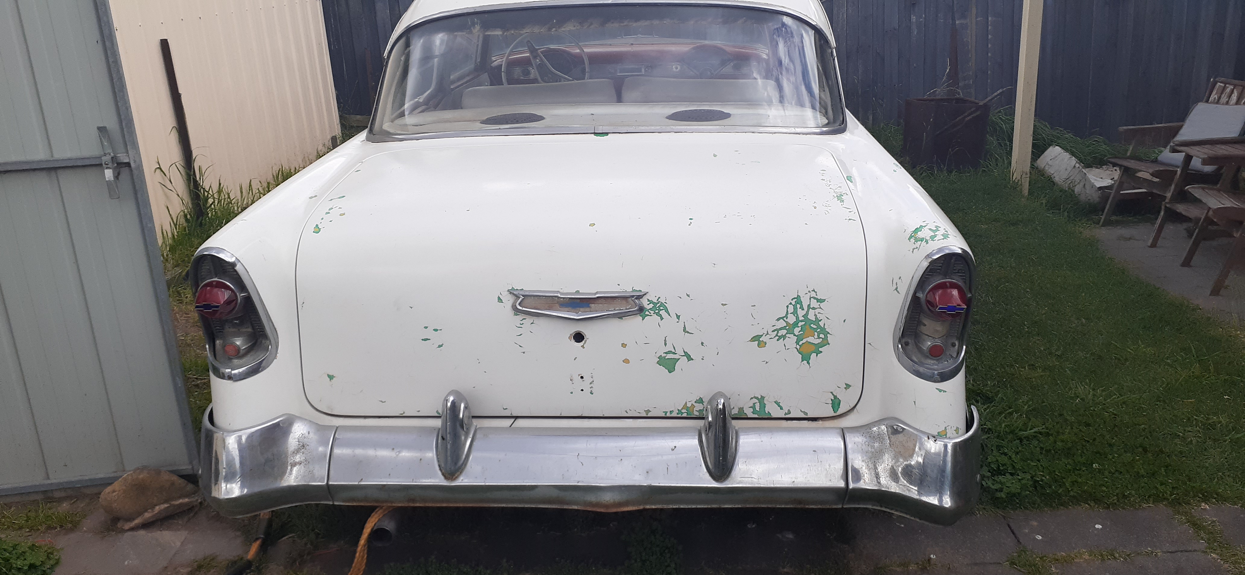 1956 CHEVROLET 210 POST 2 DR SEDAN