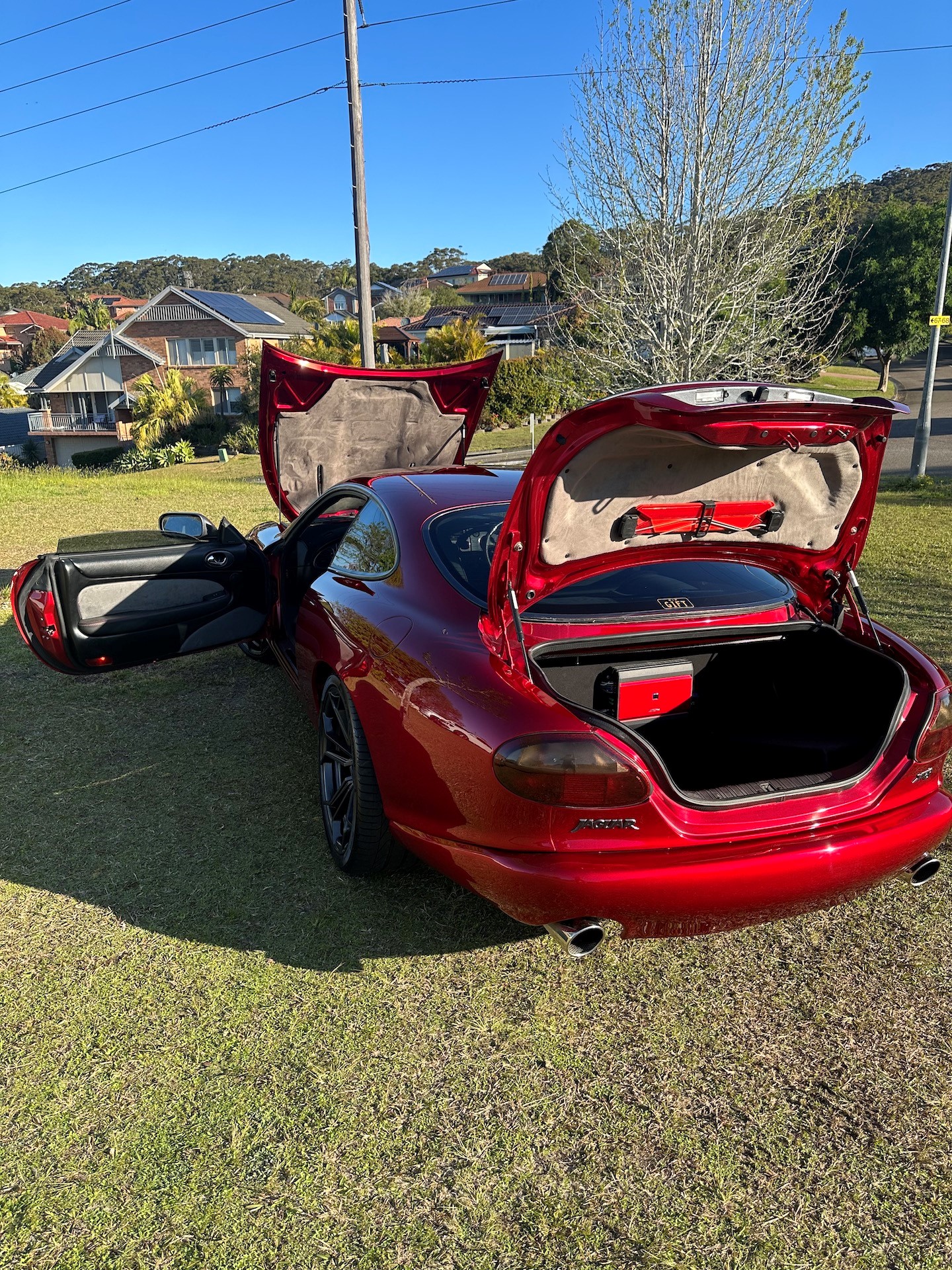 1997 JAGUAR XK8 SPORT 5 SP AUTOMATIC 2D COUPE
