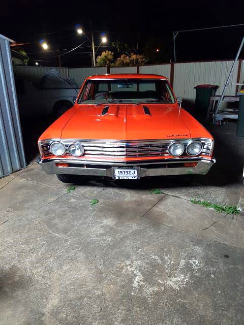 1967 CHEVROLET CHEVELLE SEDAN