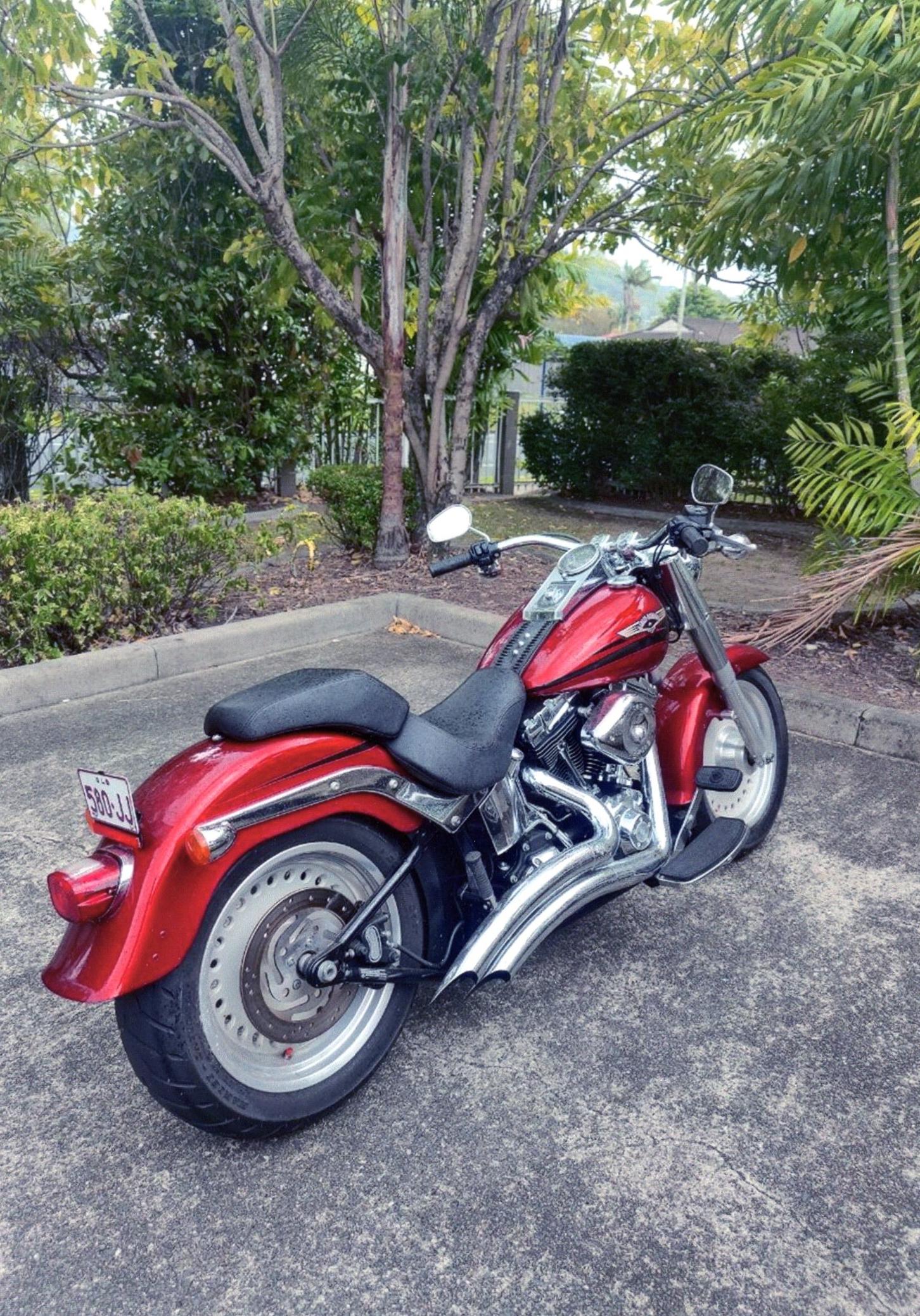 2007 HARLEY-DAVIDSON FLSTF FAT BOY CRUISER 