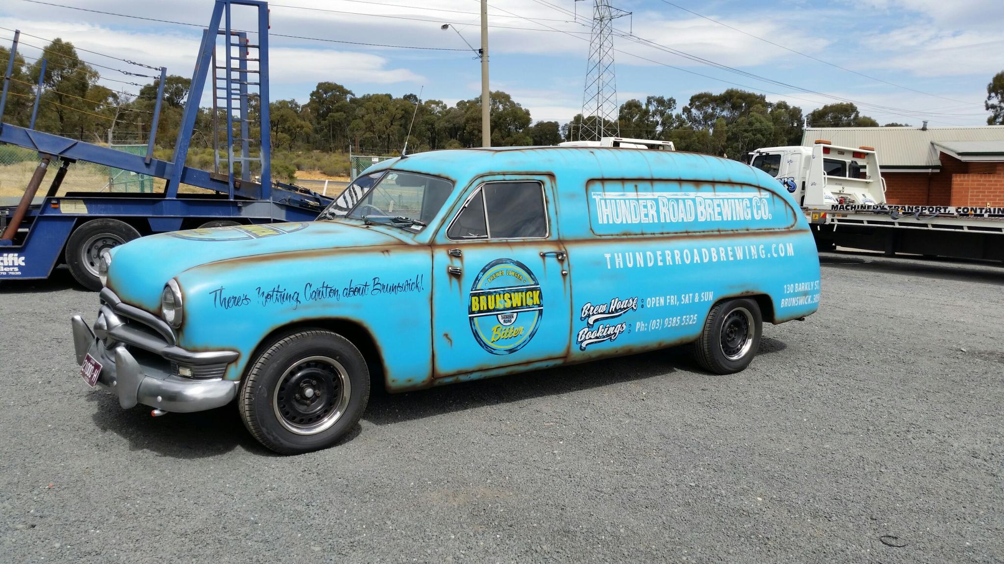 1949 FORD CUSTOM SINGLE SPINNER HEARSE