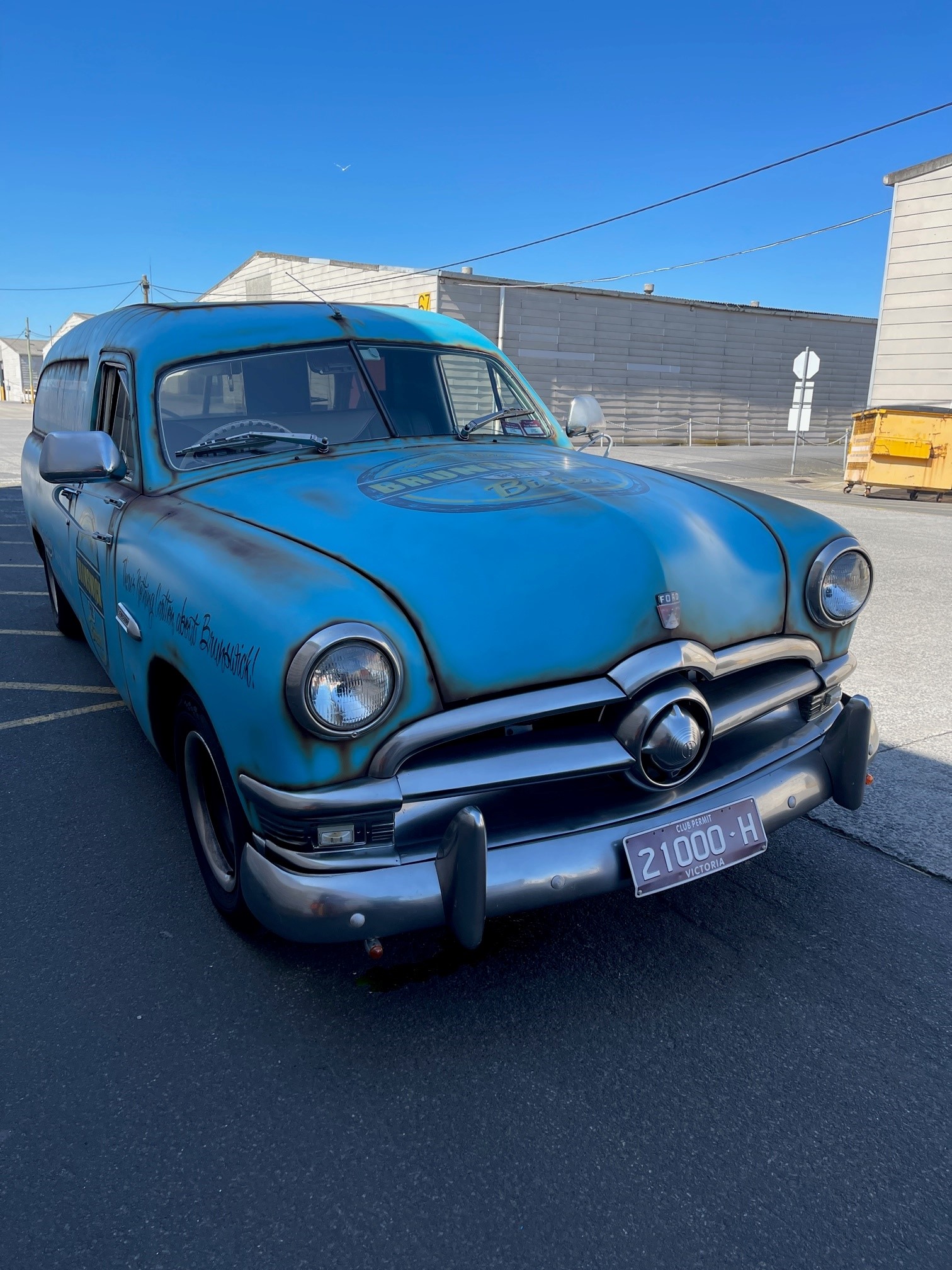 1949 FORD CUSTOM SINGLE SPINNER HEARSE