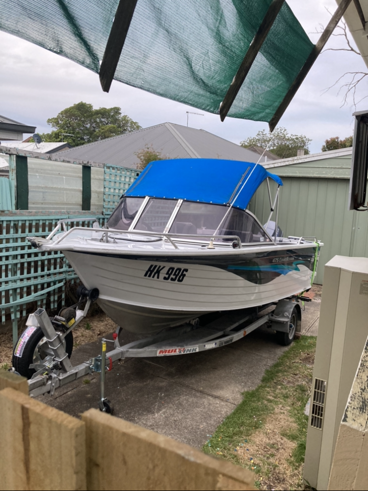 2005 QUINTREX 475 MY05 COAST RUNNER RUNABOUT