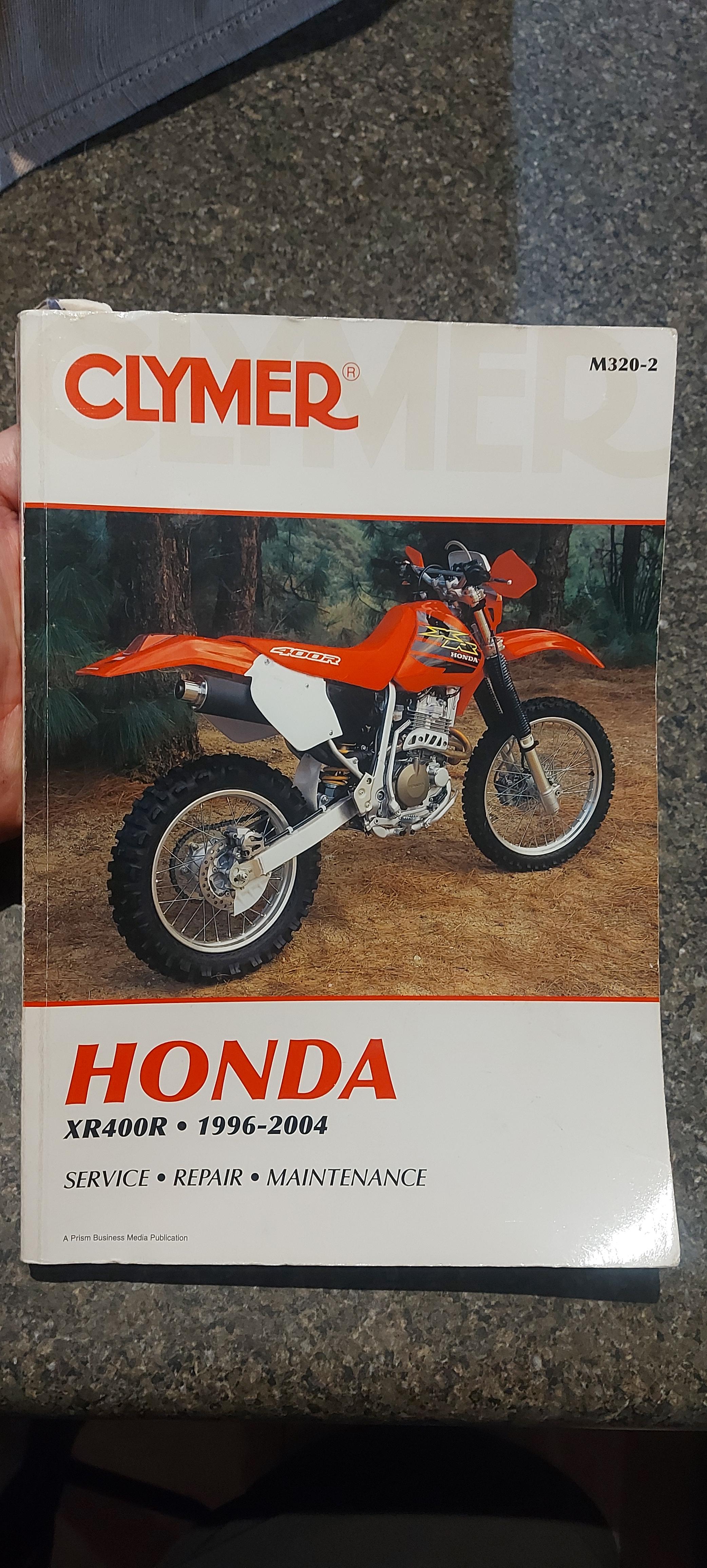 1998 HONDA XR400R ENDURO 