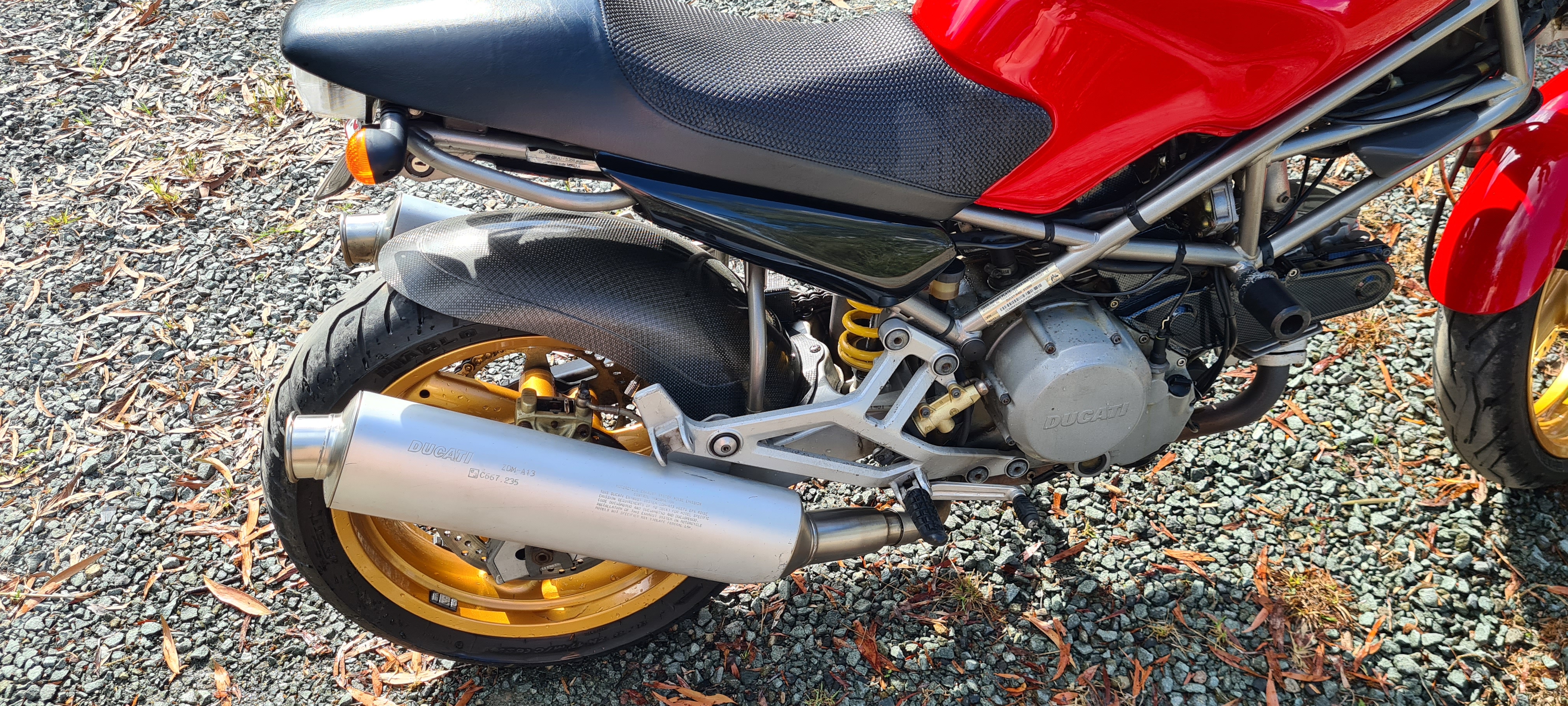 2000 DUCATI MONSTER 400 ROAD