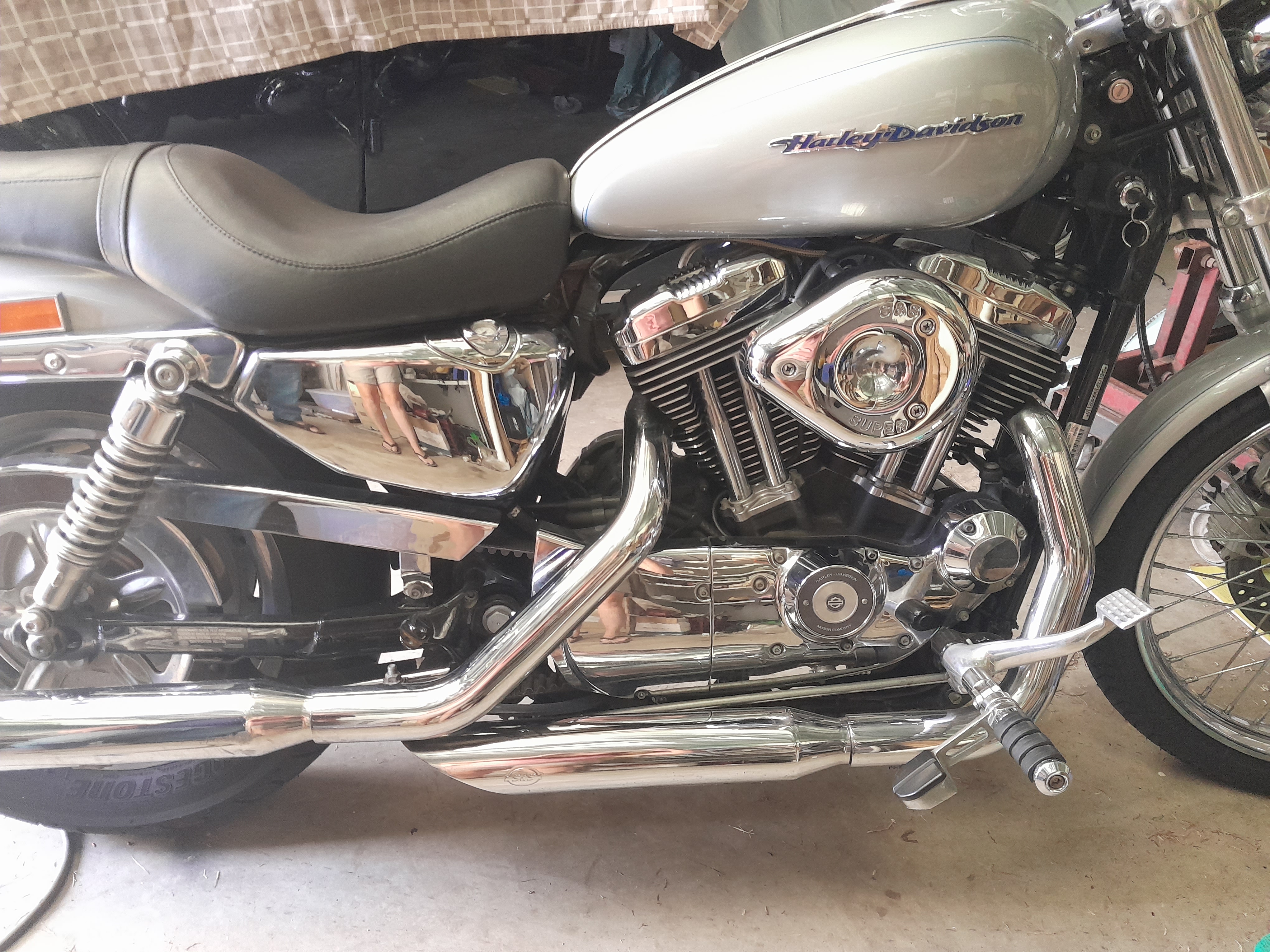 2006 HARLEY-DAVIDSON XLH 1200C SPORTSTER CUSTOM CRUISER