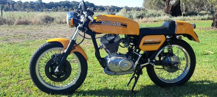 1974 DUCATI DESMO 250CC ROAD 