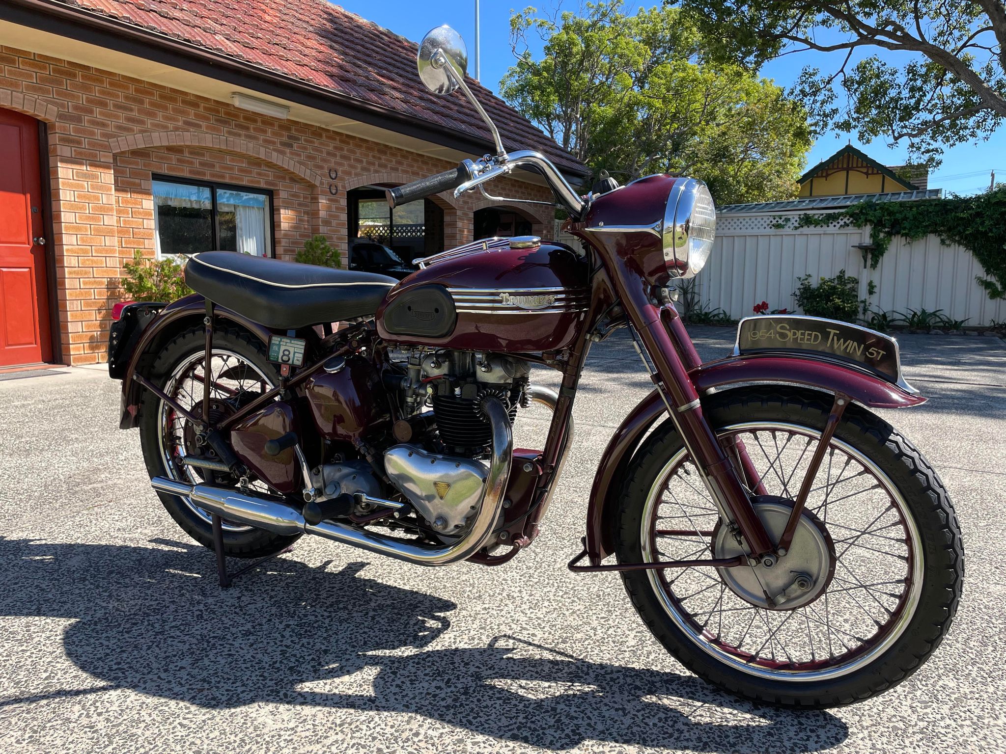 1954 TRIUMPH SPEED TWIN 5T ROAD