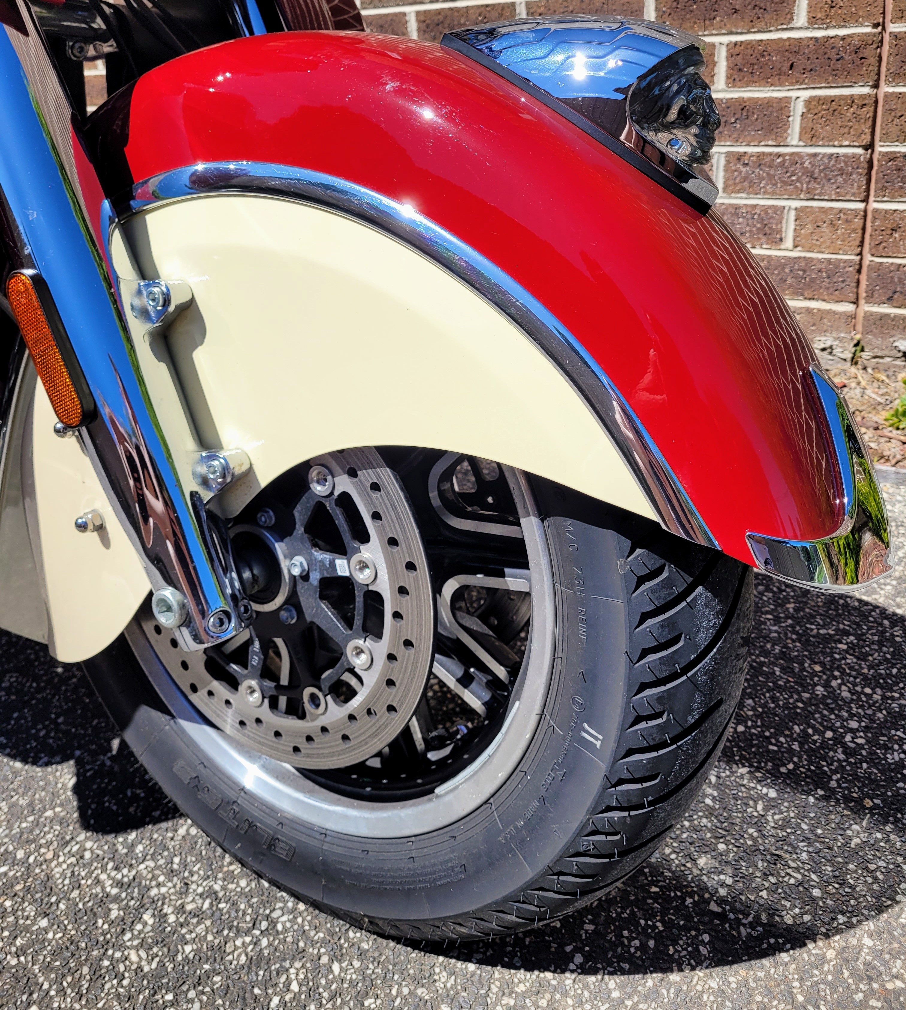 2016 INDIAN ROADMASTER RED & IVORY CREAM CRUISER 