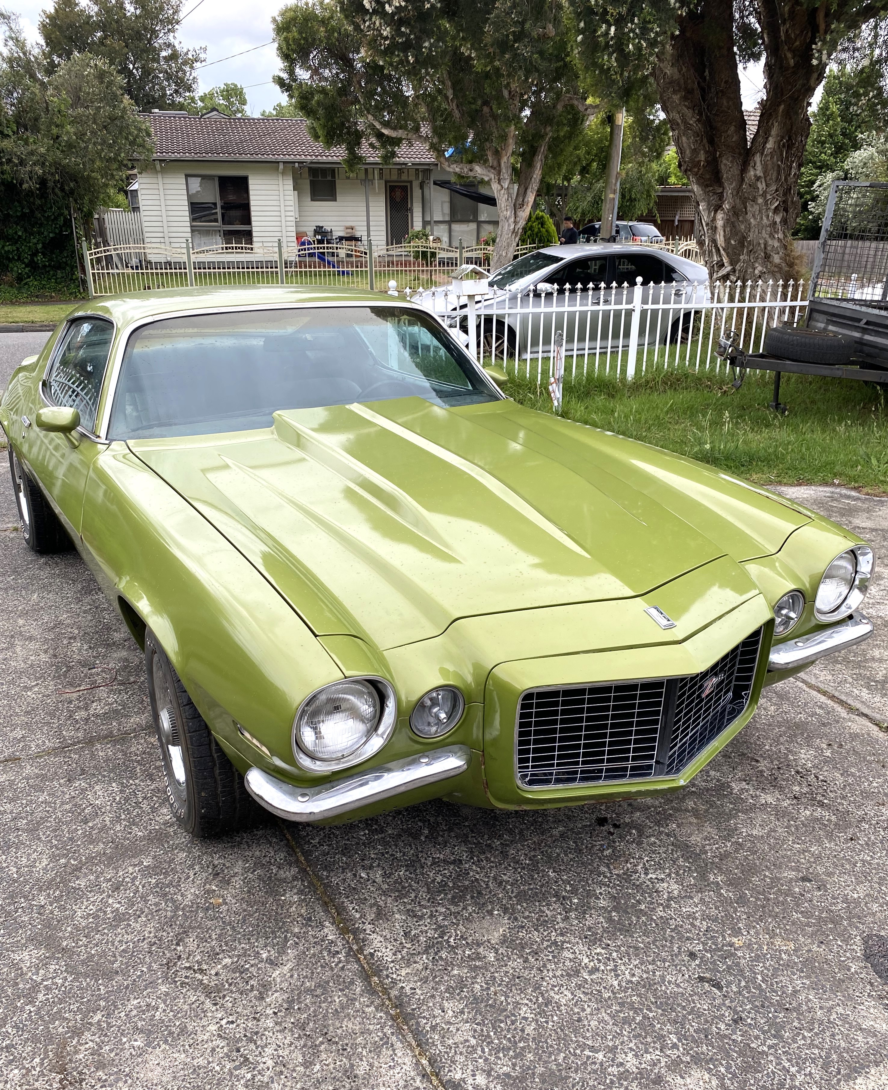 1970 CHEVROLET CAMARO SPLIT BUMPER COUPE