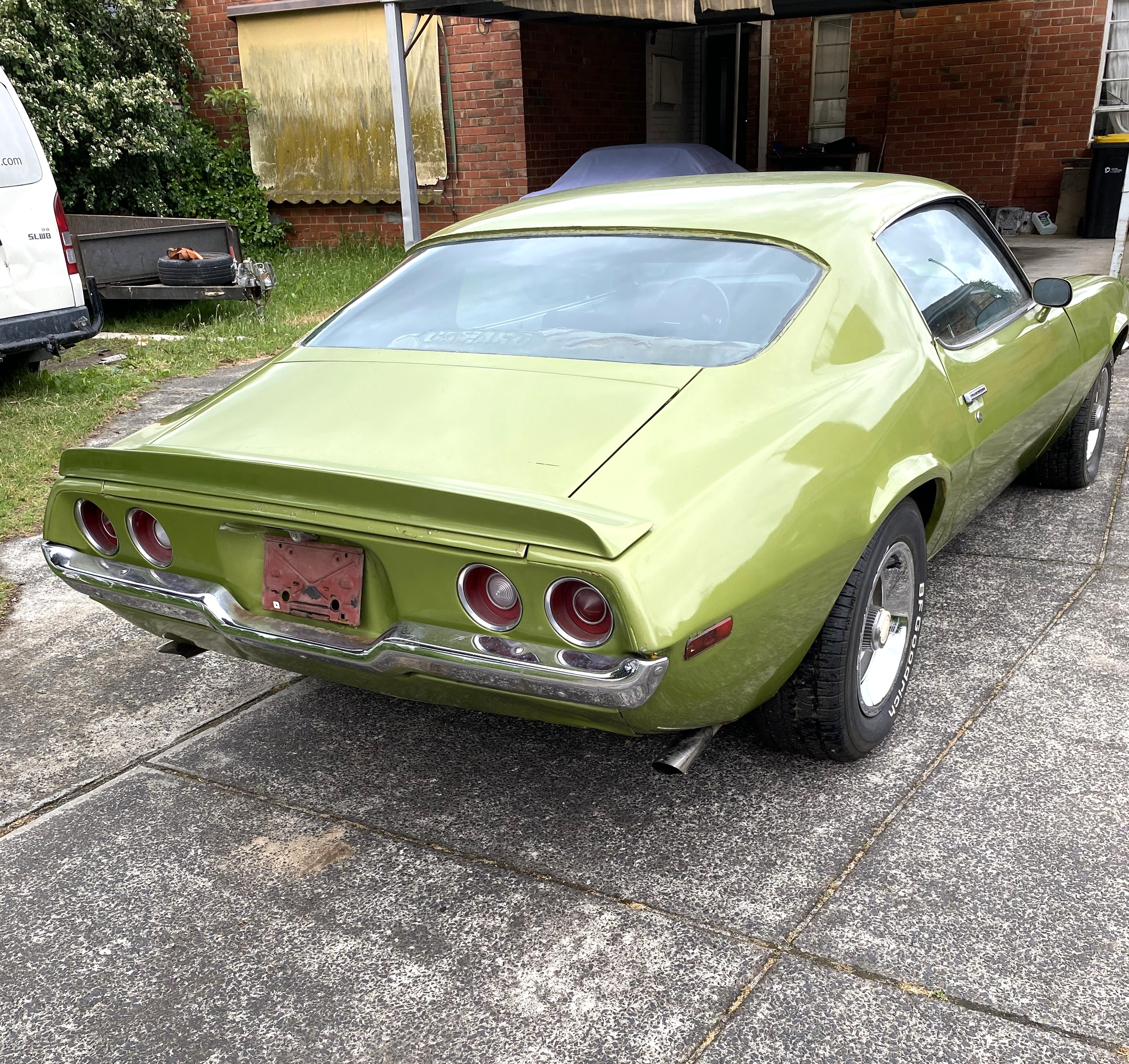 1970 CHEVROLET CAMARO SPLIT BUMPER COUPE